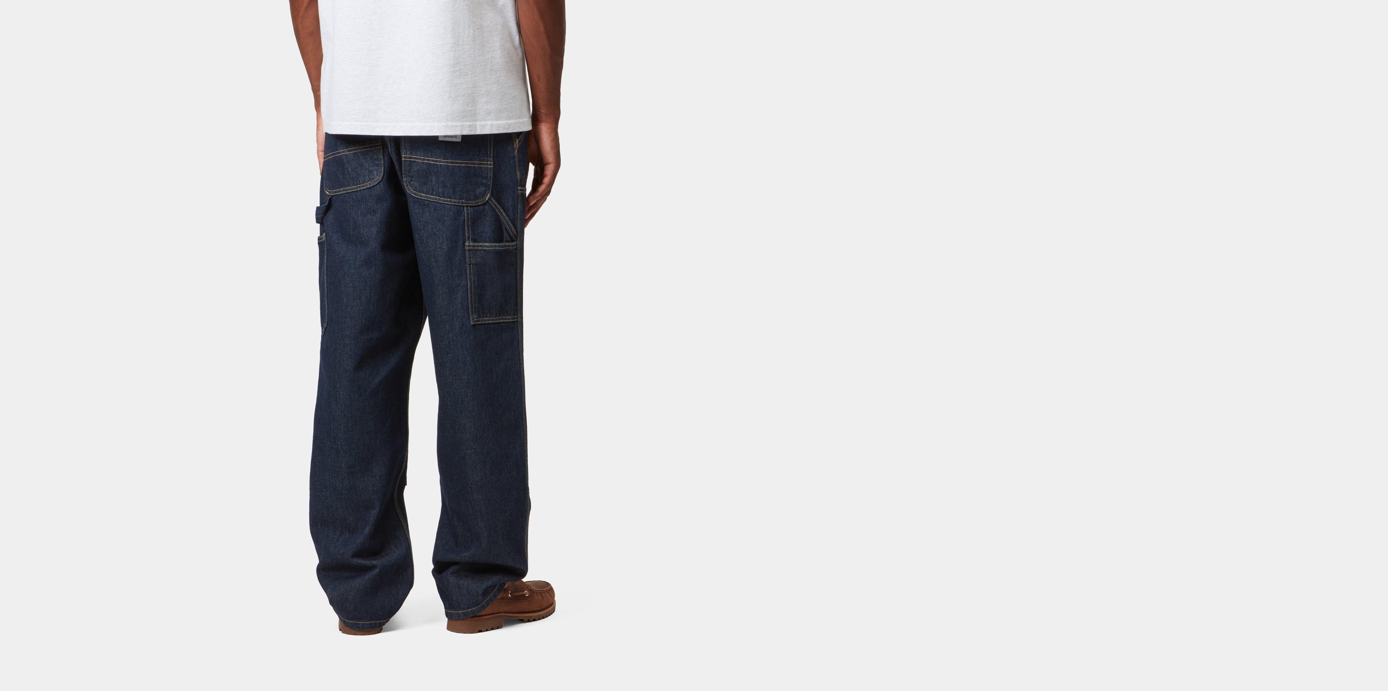 Carhartt WIP Double Knee Pant, Blue | Official Online Store