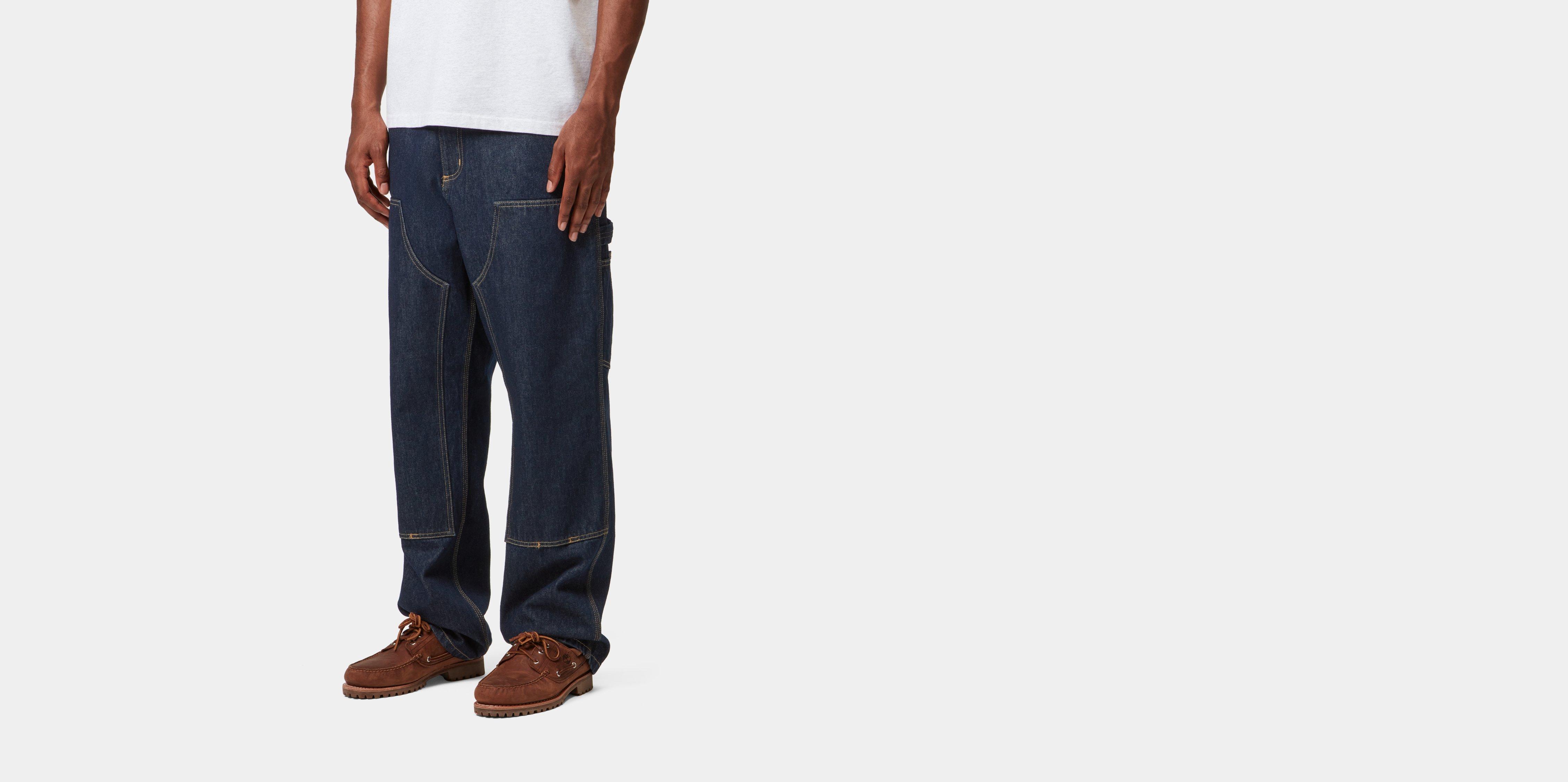 Carhartt WIP Double Knee Pant, Blue | Official Online Store