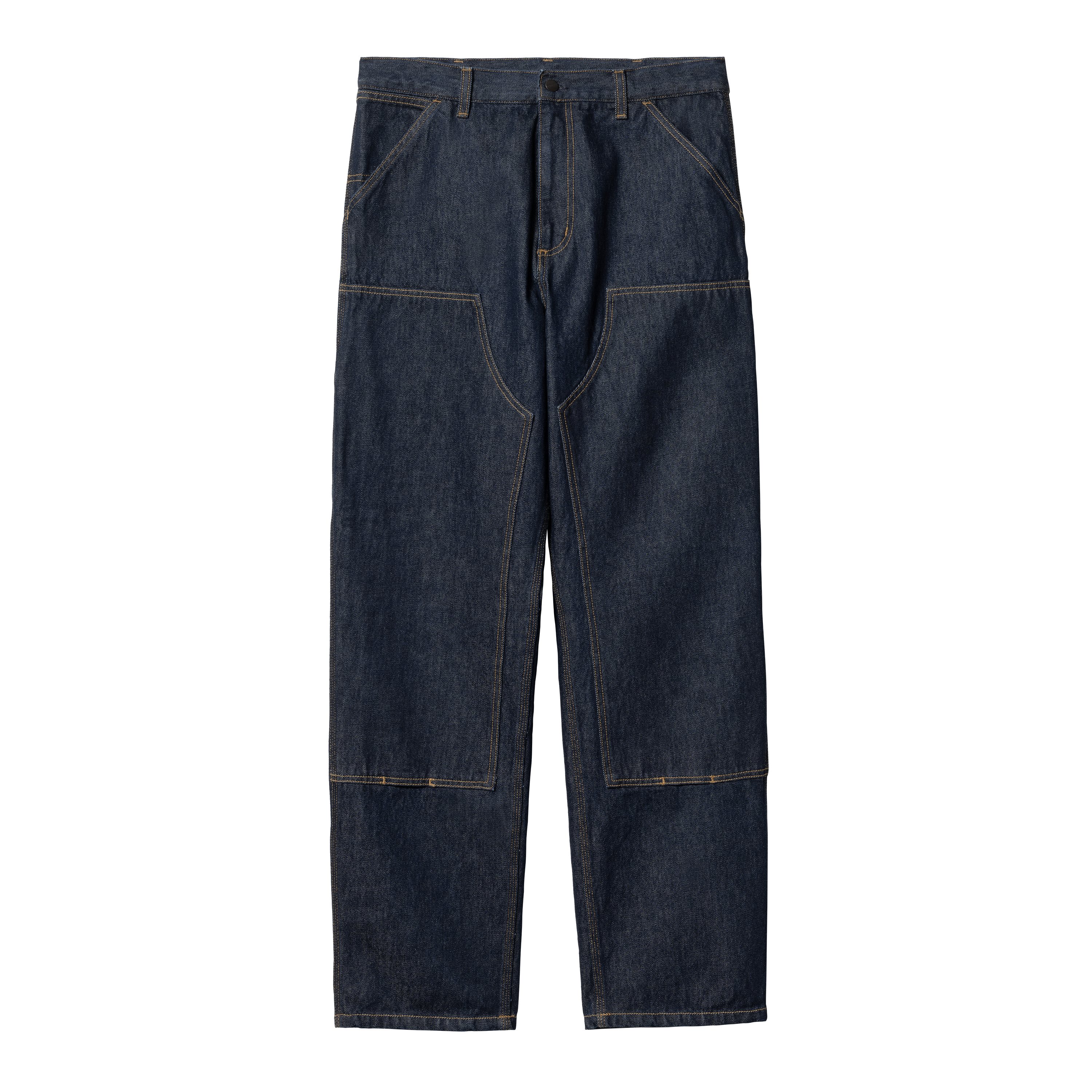 Carhartt WIP Double Knee Pant, Blue | Official Online Store