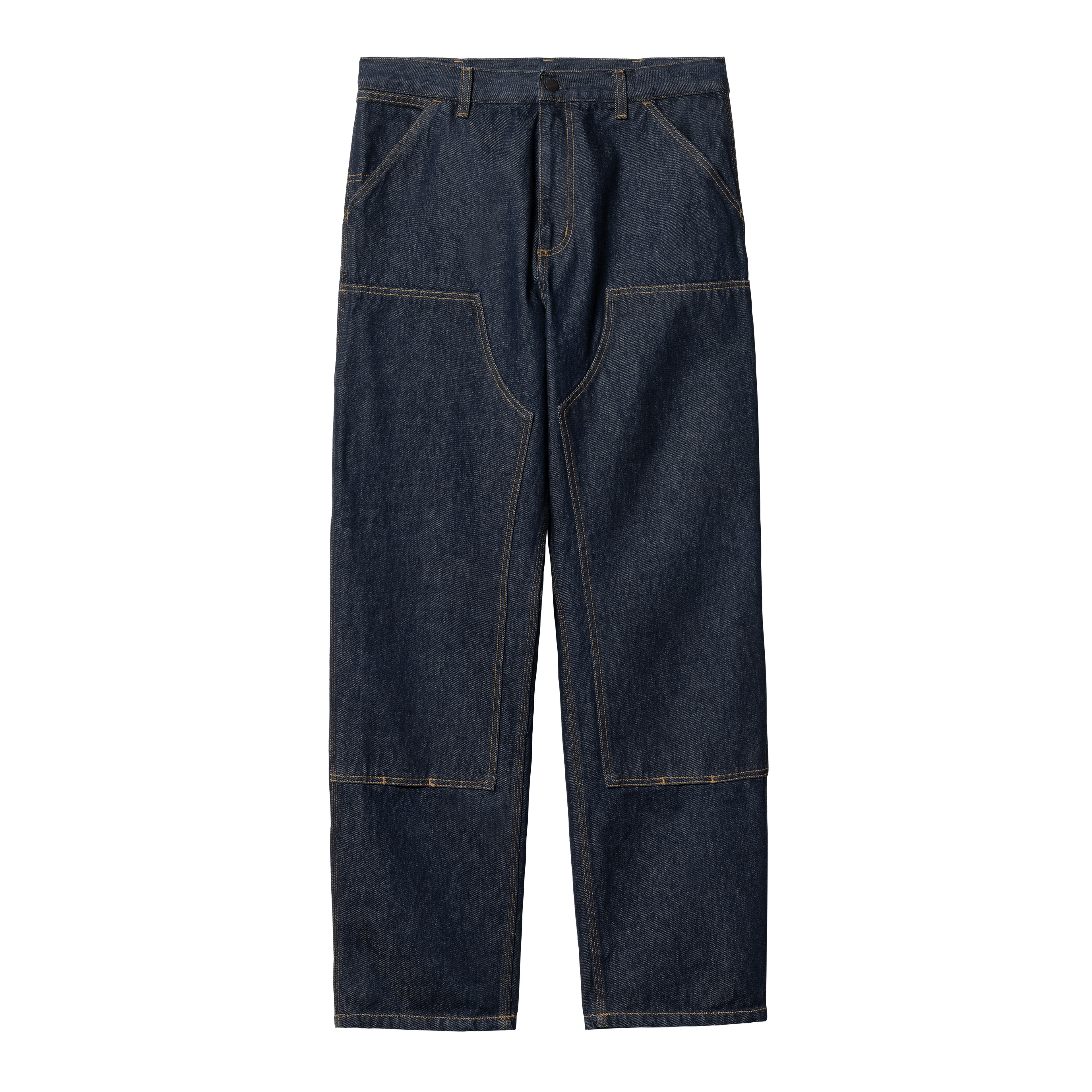 激レア 神サイズ Carhartt Denim Double Knee Pant Rare VTG CARHARTT Double Knee Zip Fly Denim Jeans 80s 90s