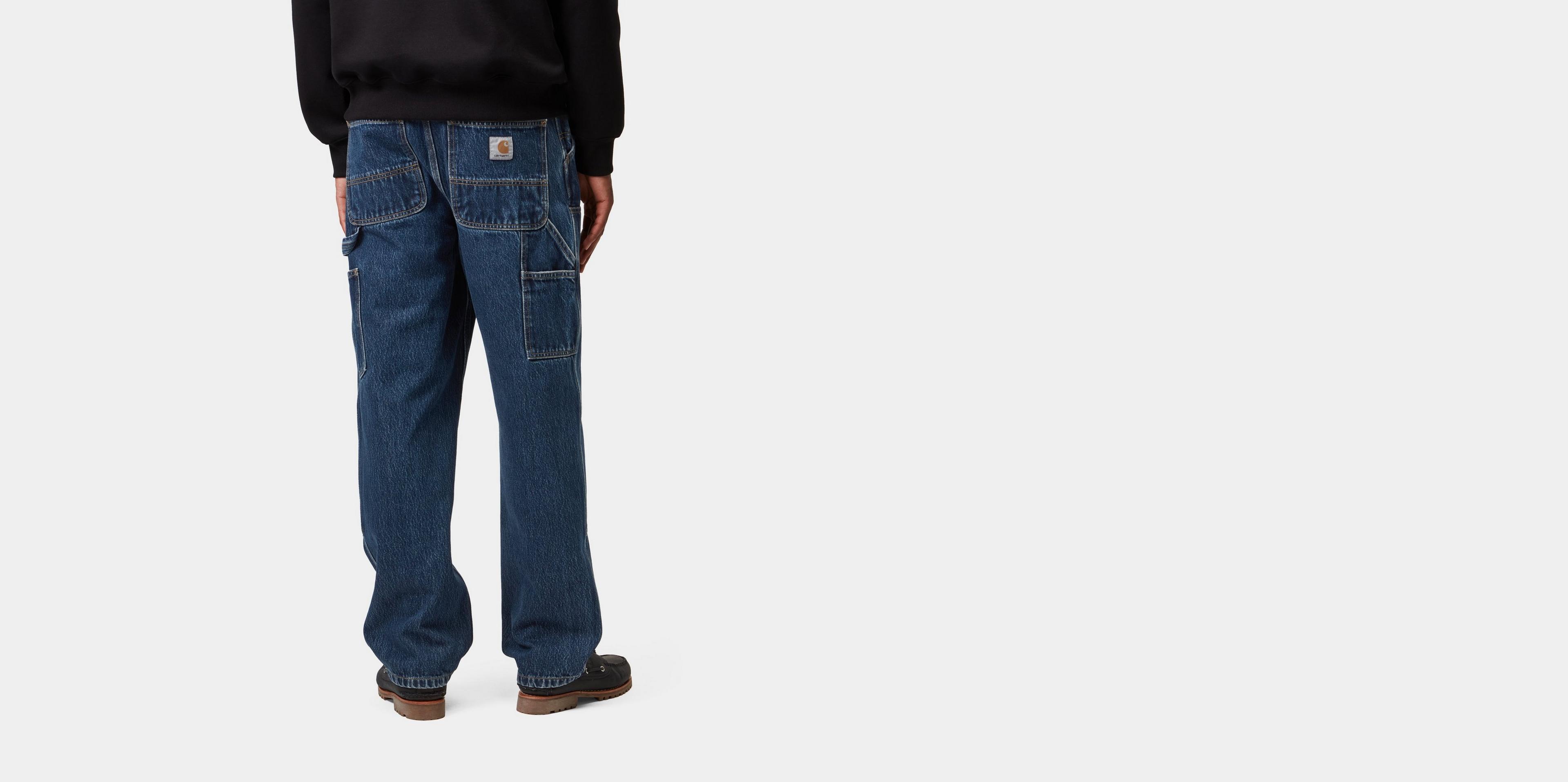 Carhartt WIP Double Knee Pant, Blue | Official Online Store