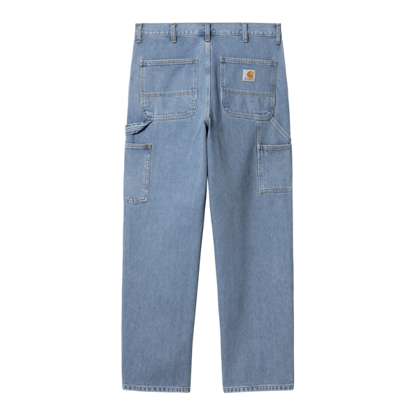 Double Knee Pant Blue stone bleached