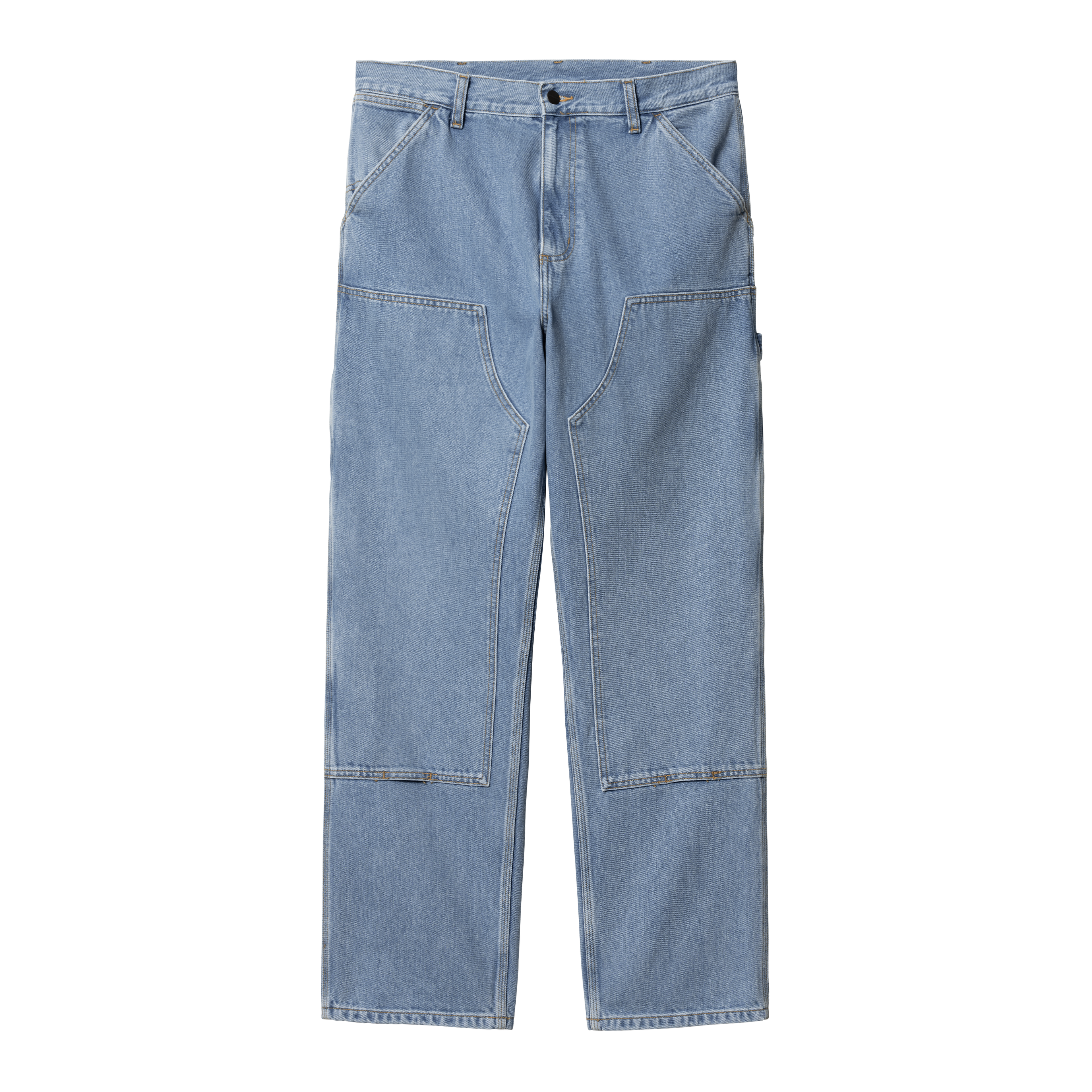 Carhartt WIP Double Knee Pant, Blue | Official Online Store