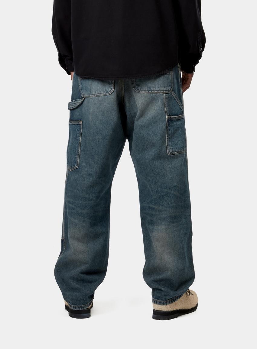 Carhartt WIP Double Knee Pant, Blue | Official Online Store Carhartt WIP Double Knee Pant, Blue | Official Online Store