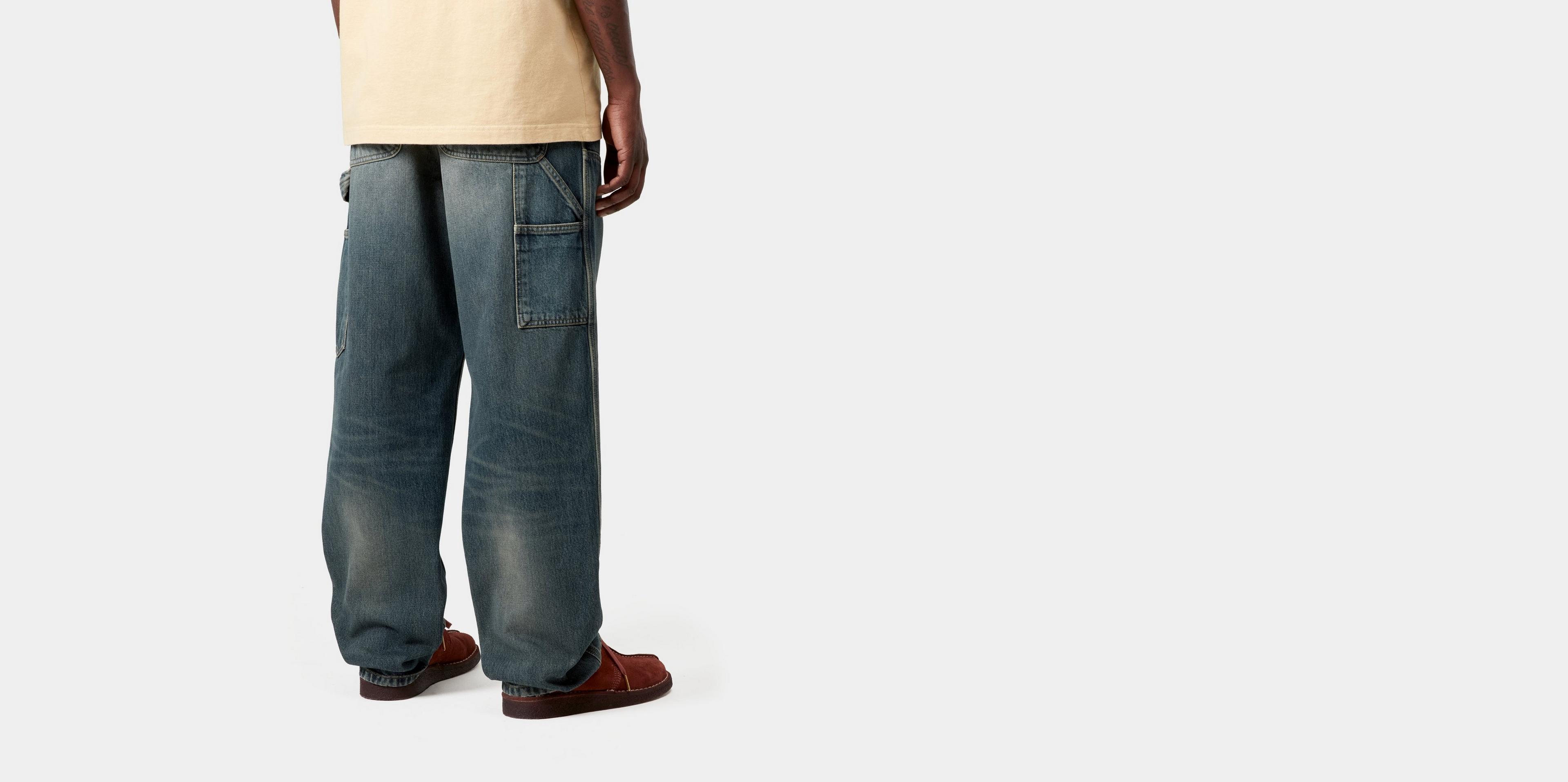 Carhartt WIP Double Knee Pant, Blue | Official Online Store