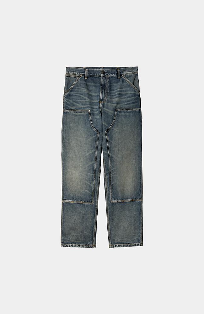 Carhartt WIP Double Knee Pant, Blue | Official Online Store Carhartt WIP Double Knee Pant, Blue | Official Online Store