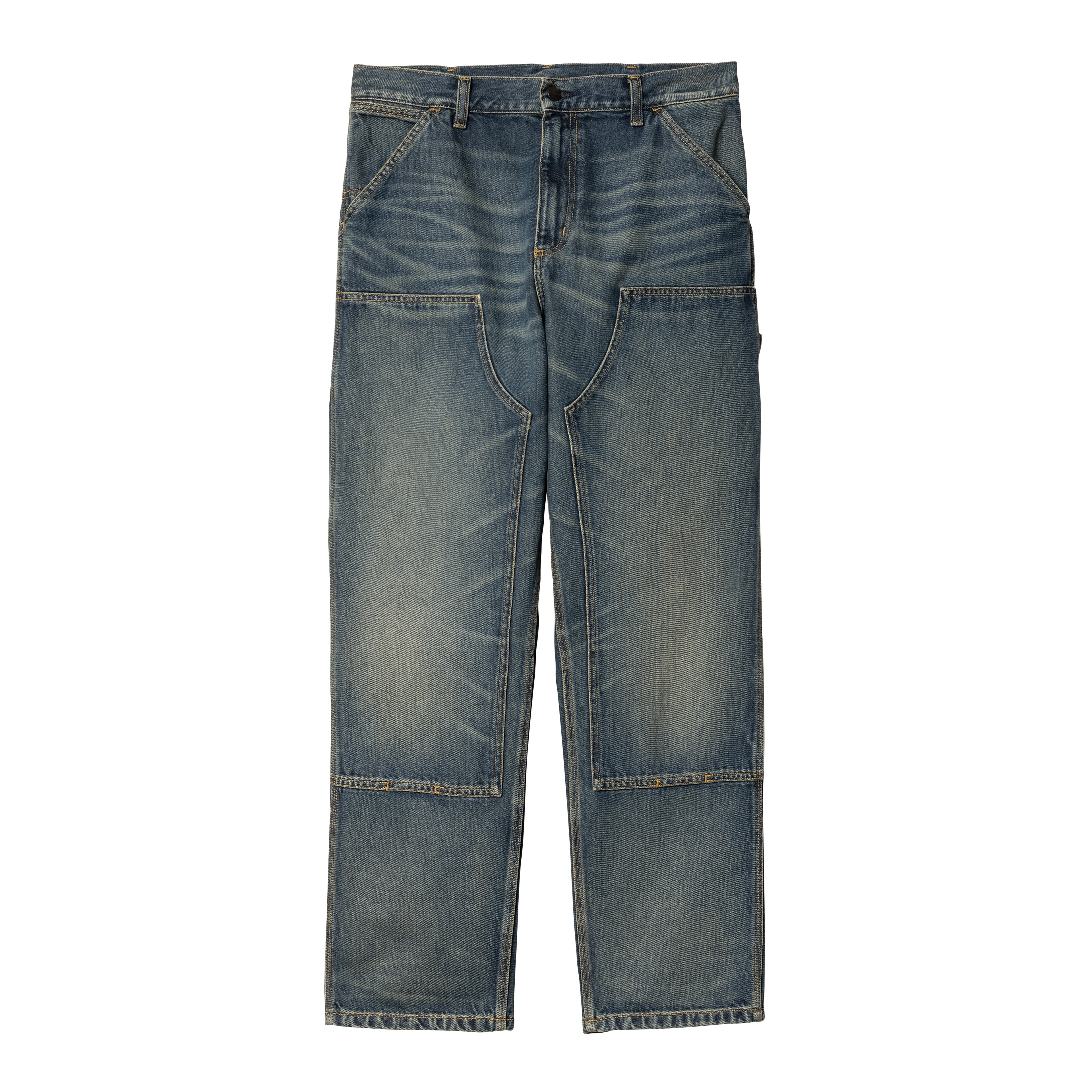 Carhartt WIP Double Knee Pant, Blue | Official Online Store