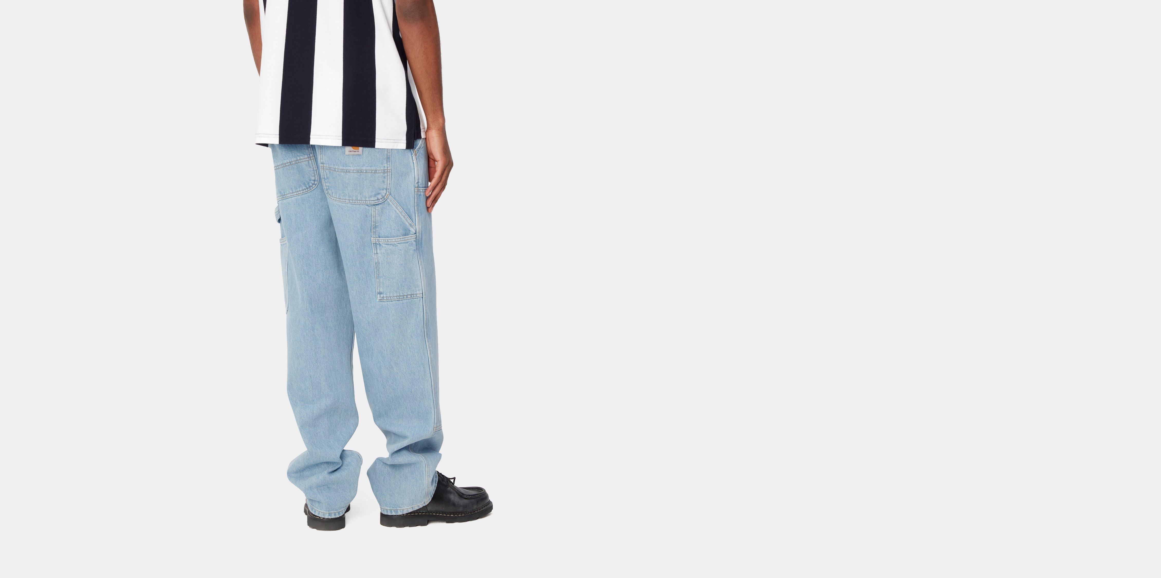 Carhartt WIP Double Knee Pant, Blue | Official Online Store