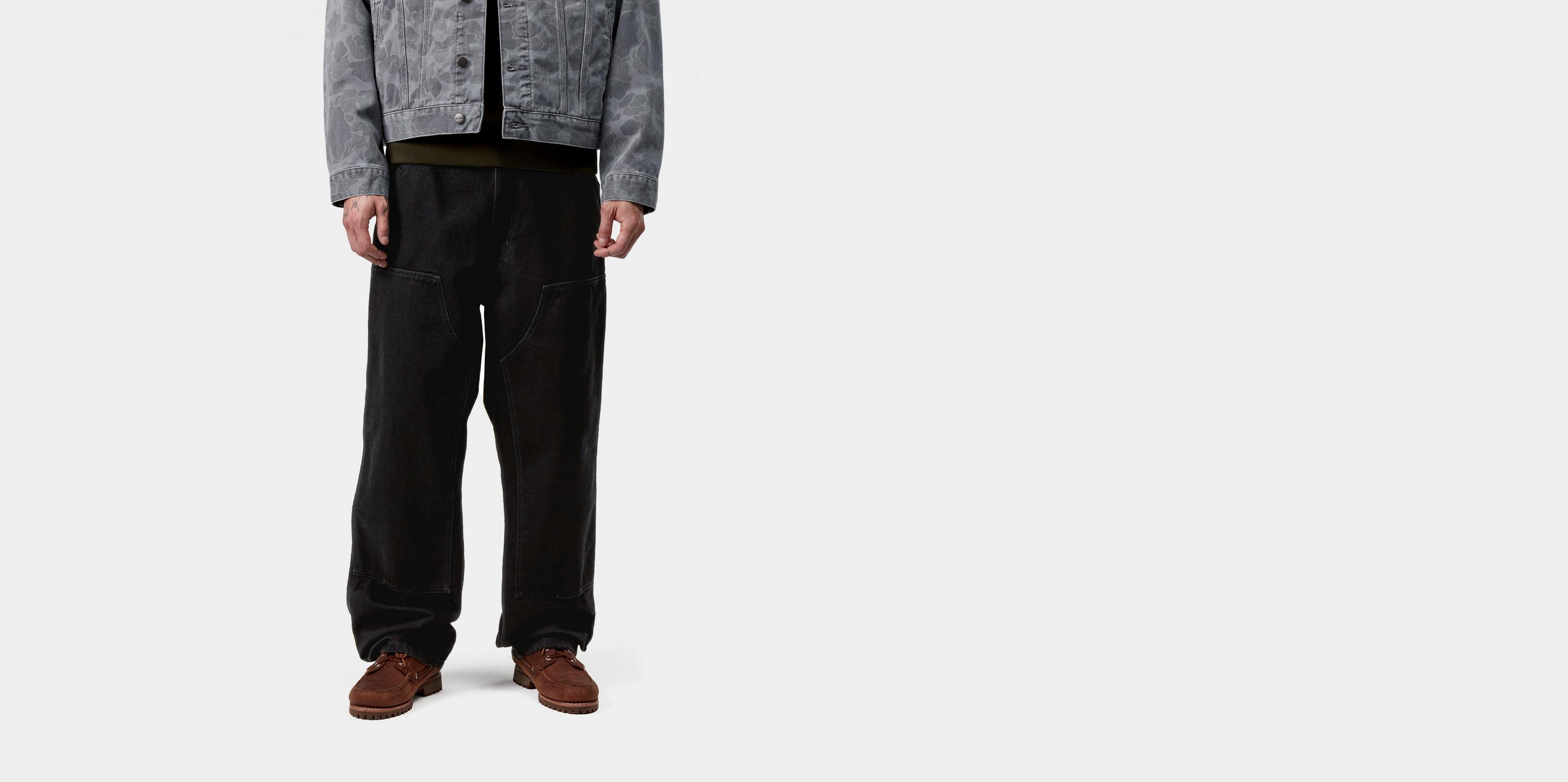 Carhartt WIP Double Knee Pant, Black | Official Online Store