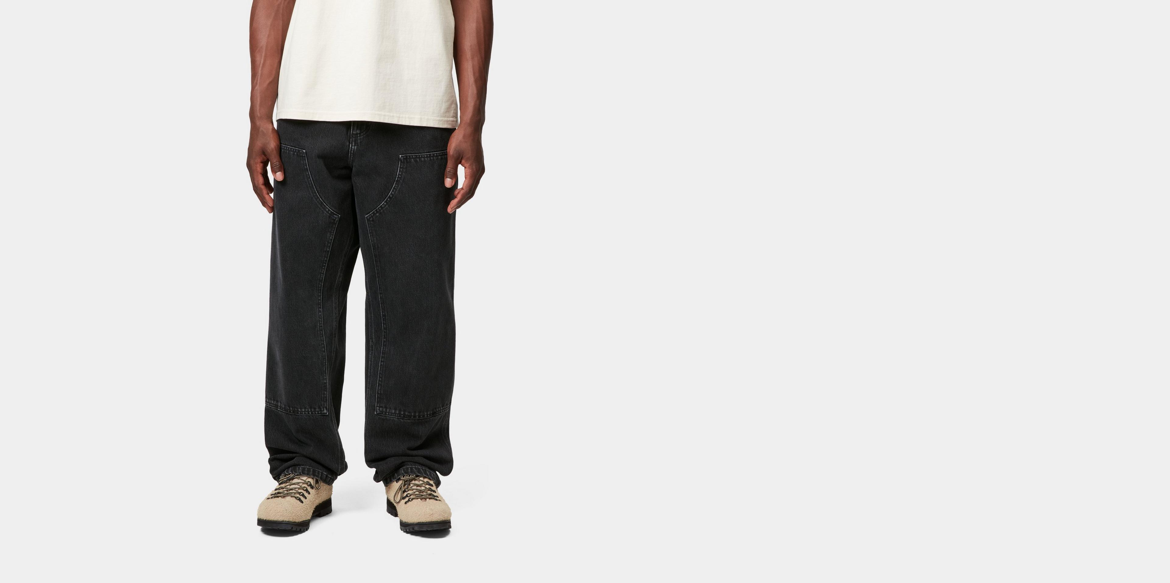 Carhartt WIP Double Knee Pant, Black | Official Online Store