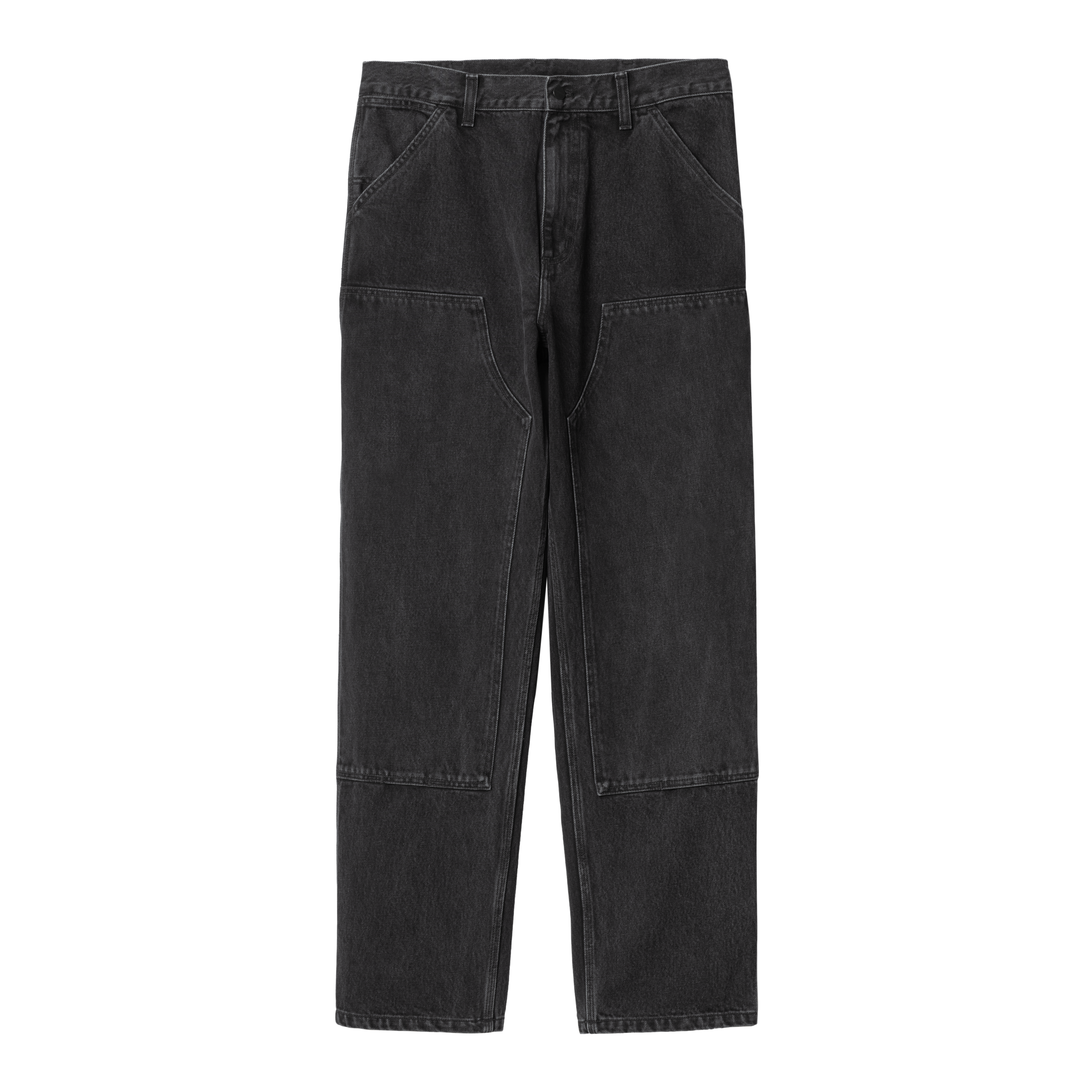 パンツ Carhartt Double Knee 32 X 30 Carhartt Double Knee Pants 30x32 Black B01-BLK Loose