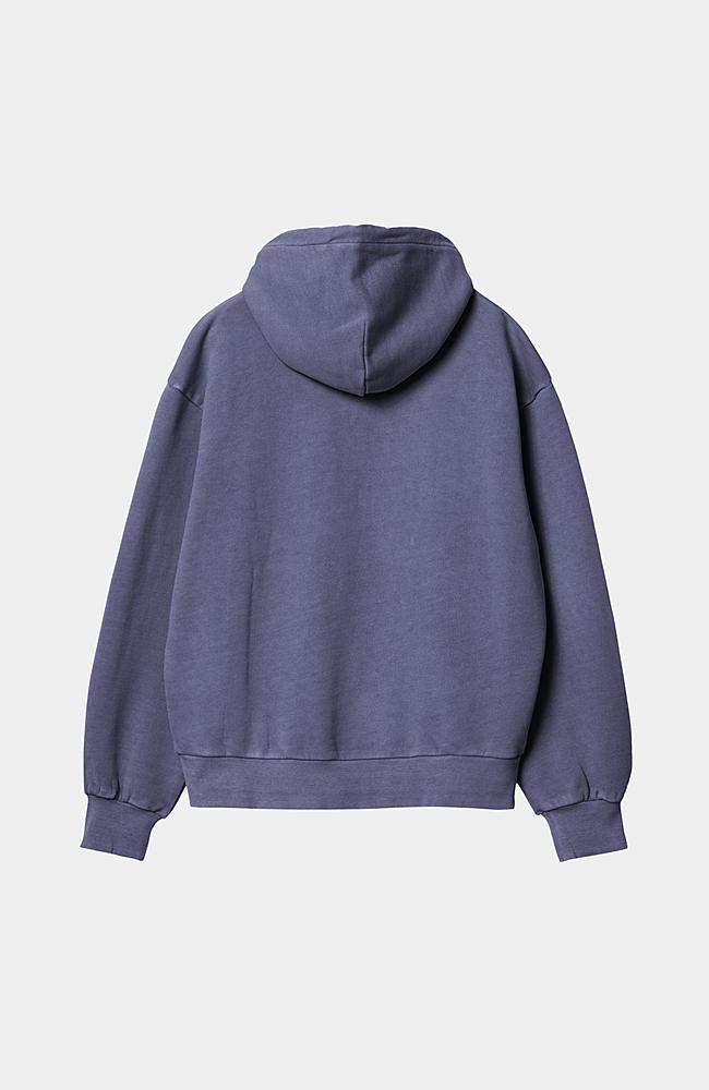 Carhartt WIP Women's Hooded Nelson Sweatshirt, Aura Carhartt WIP Women's Hooded Nelson Sweatshirt, Aura