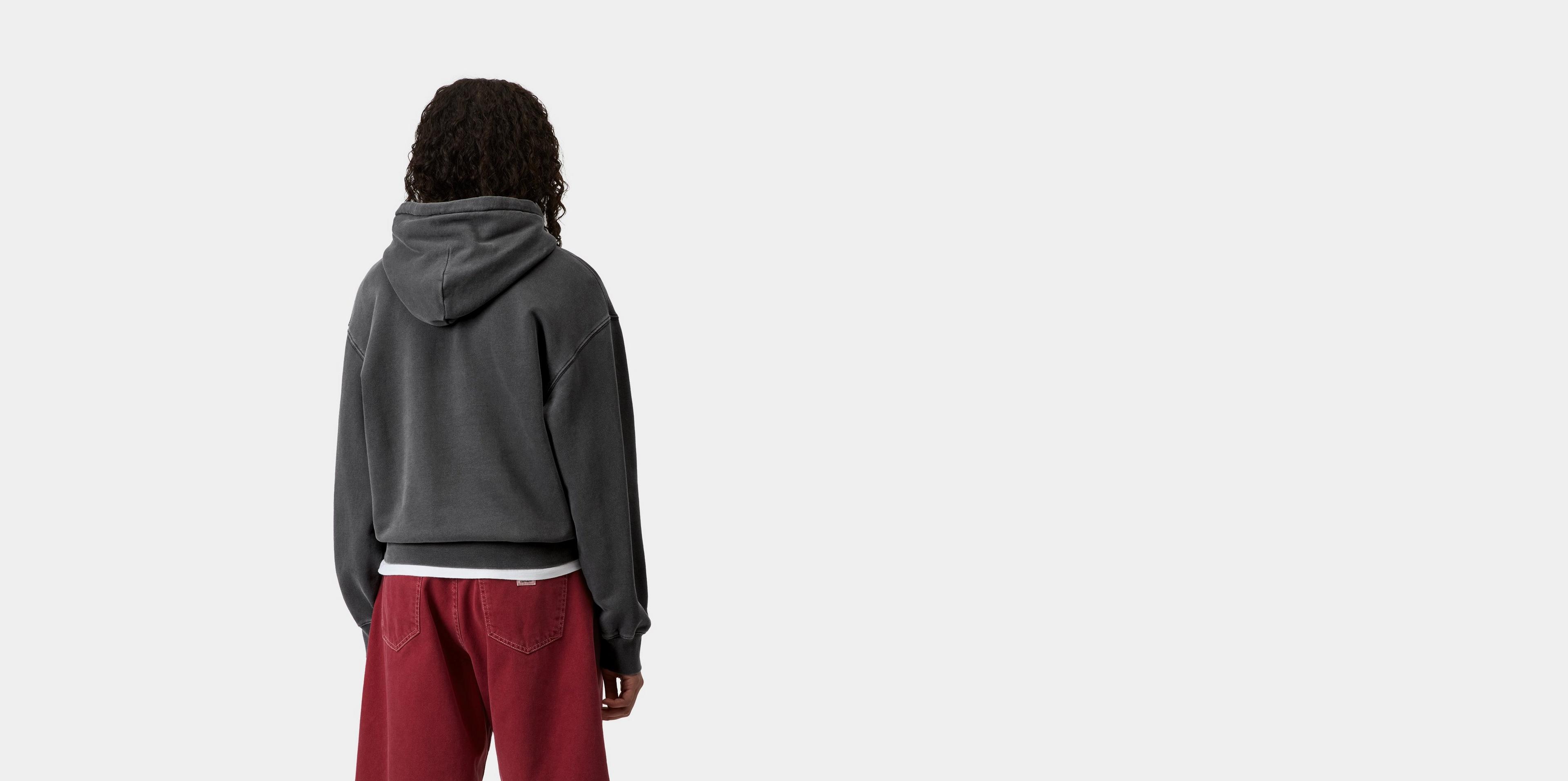 Carhartt WIP W' Hooded Nelson Sweatshirt, Graphite