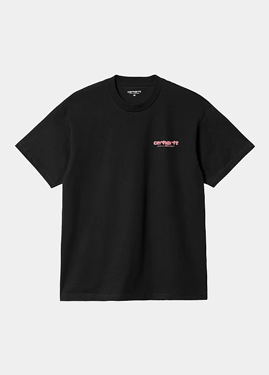 Carhartt WIP Short Sleeve Ink Bleed T-Shirt in Black