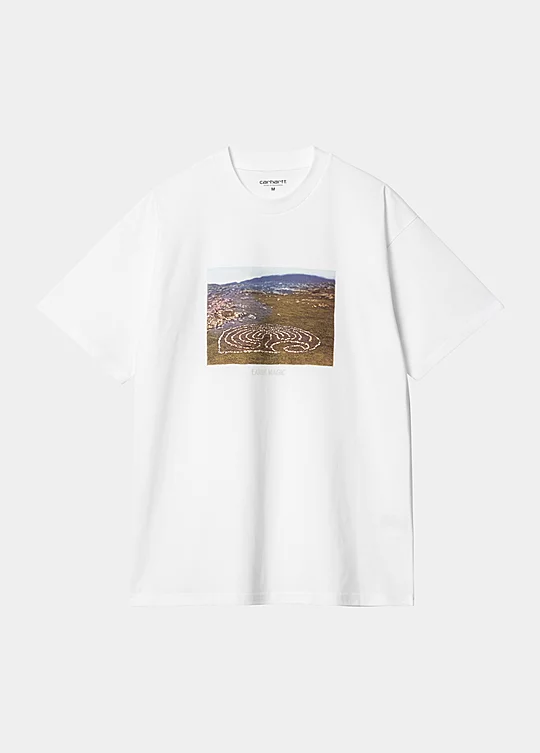 Carhartt WIP Short Sleeve Earth Magic T-Shirt Blanc