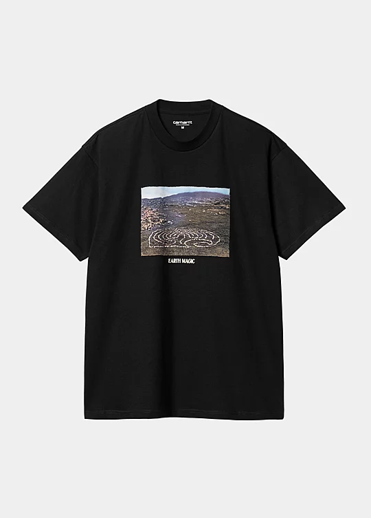 Carhartt WIP Short Sleeve Earth Magic T-Shirt Noir