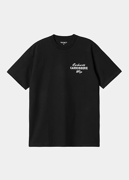 Carhartt WIP Short Sleeve Mechanics T-Shirt in Nero
