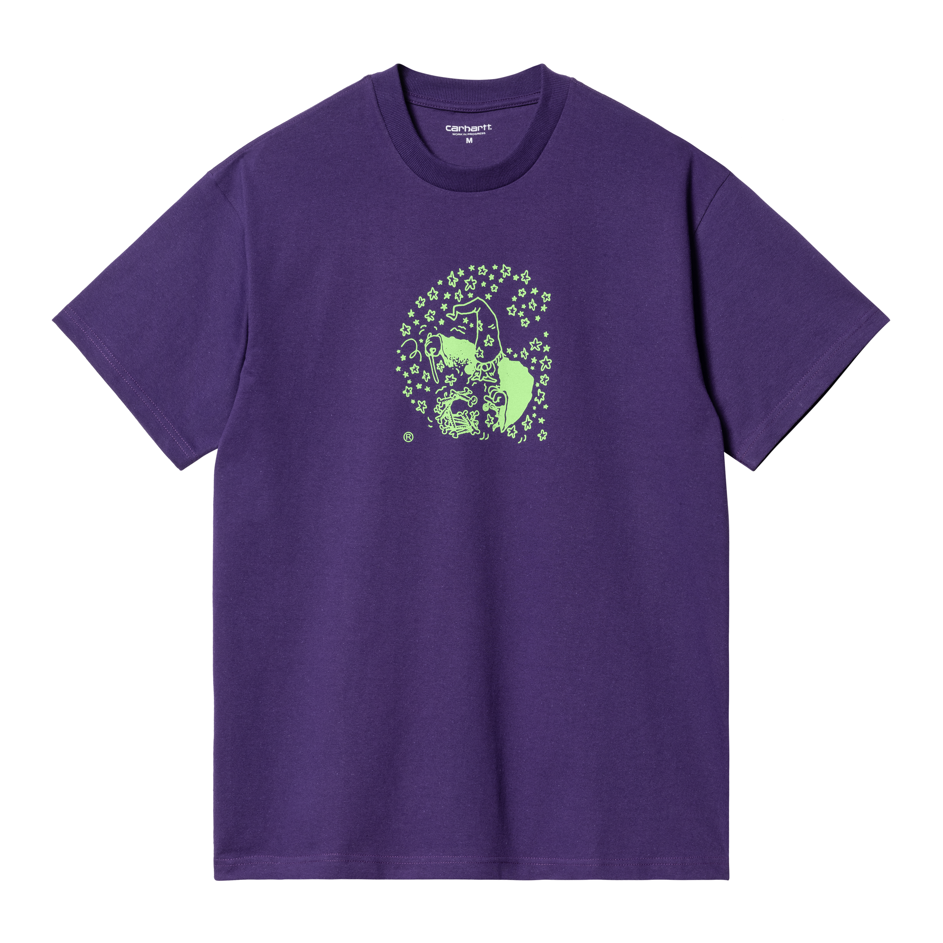Carhartt WIP Short Sleeve Hocus Pocus T-Shirt in Purple