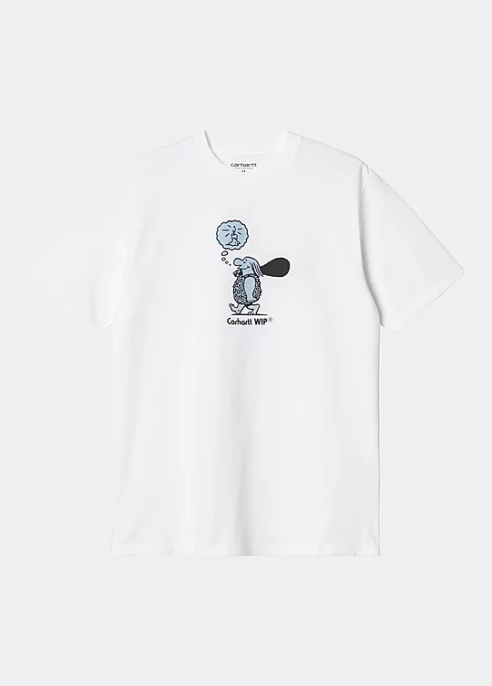 Carhartt WIP Short Sleeve Original Thought T-Shirt en Blanco