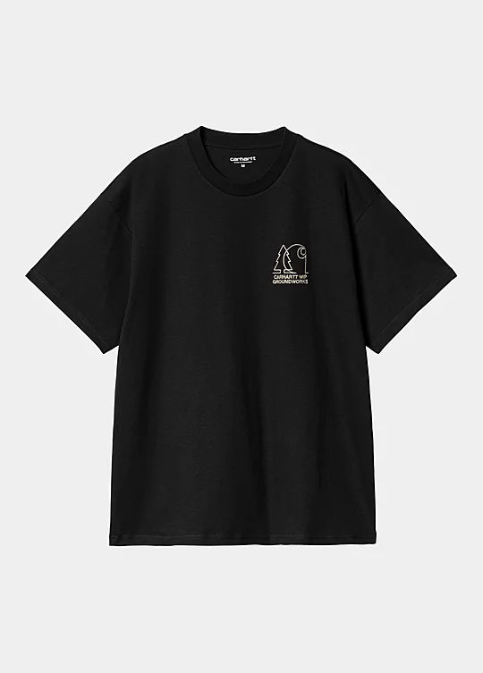 Carhartt WIP Short Sleeve Groundworks T-Shirt en Negro