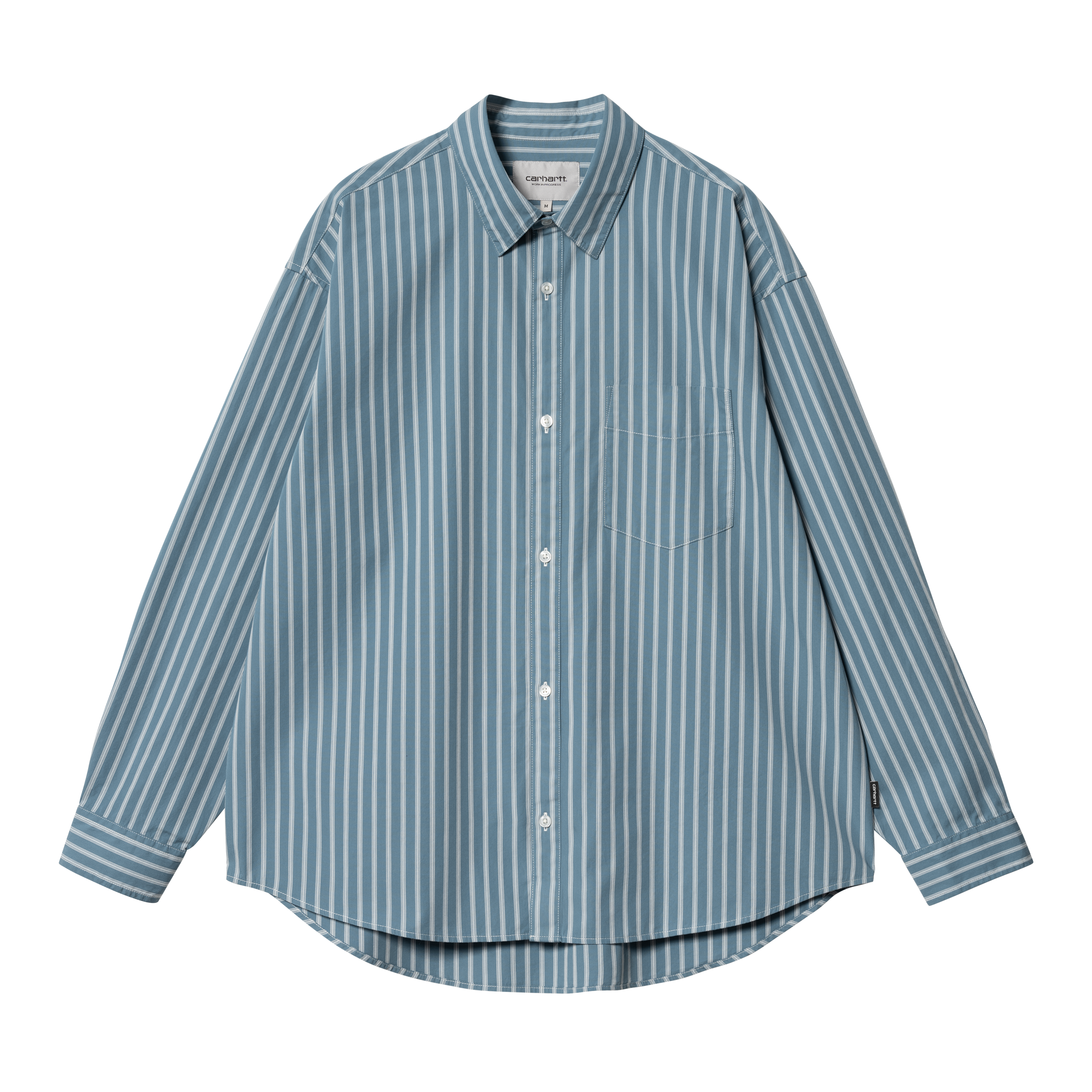 Carhartt WIP Long Sleeve Ligety Shirt in Blau