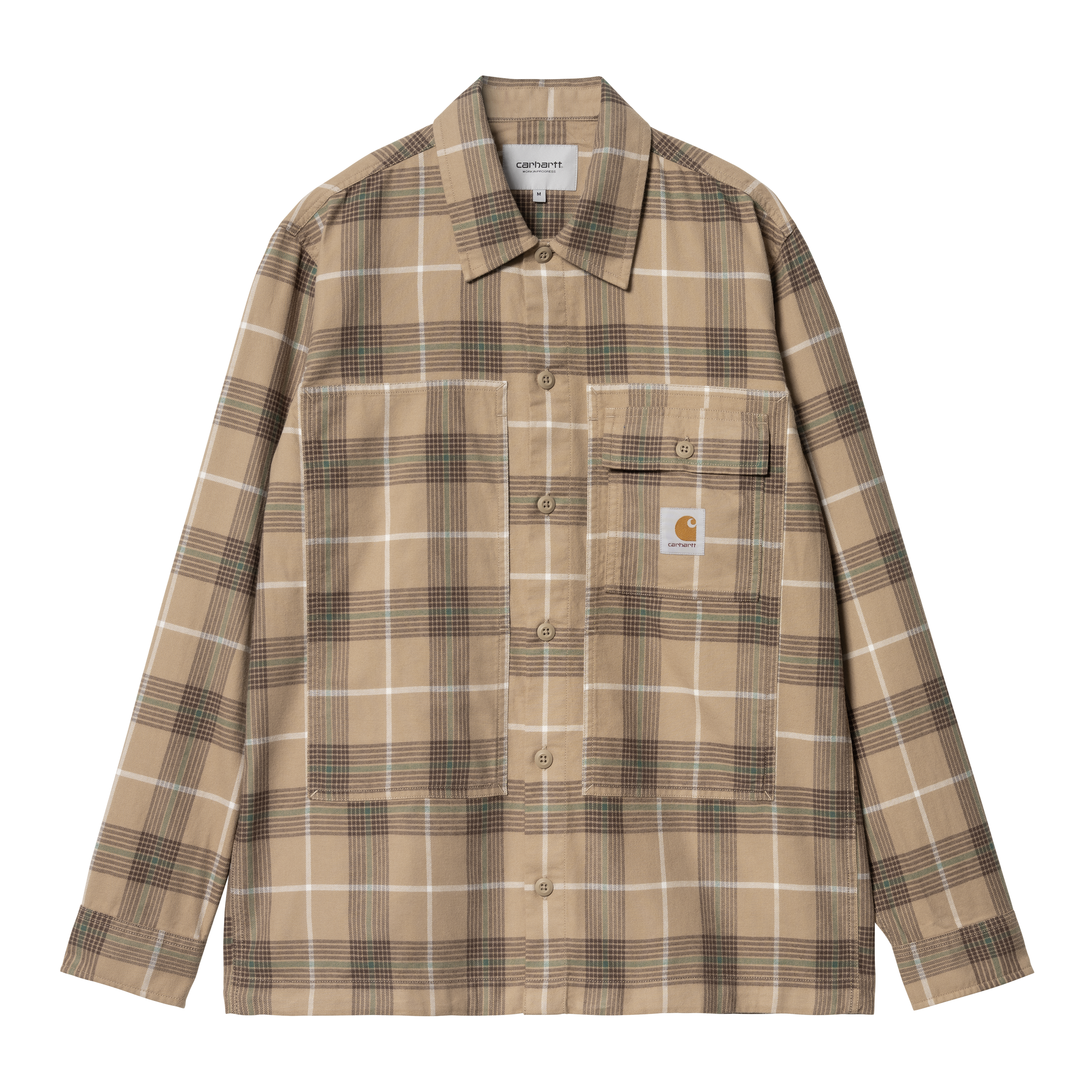Carhartt WIP Long Sleeve Hadley Shirt em Multicor