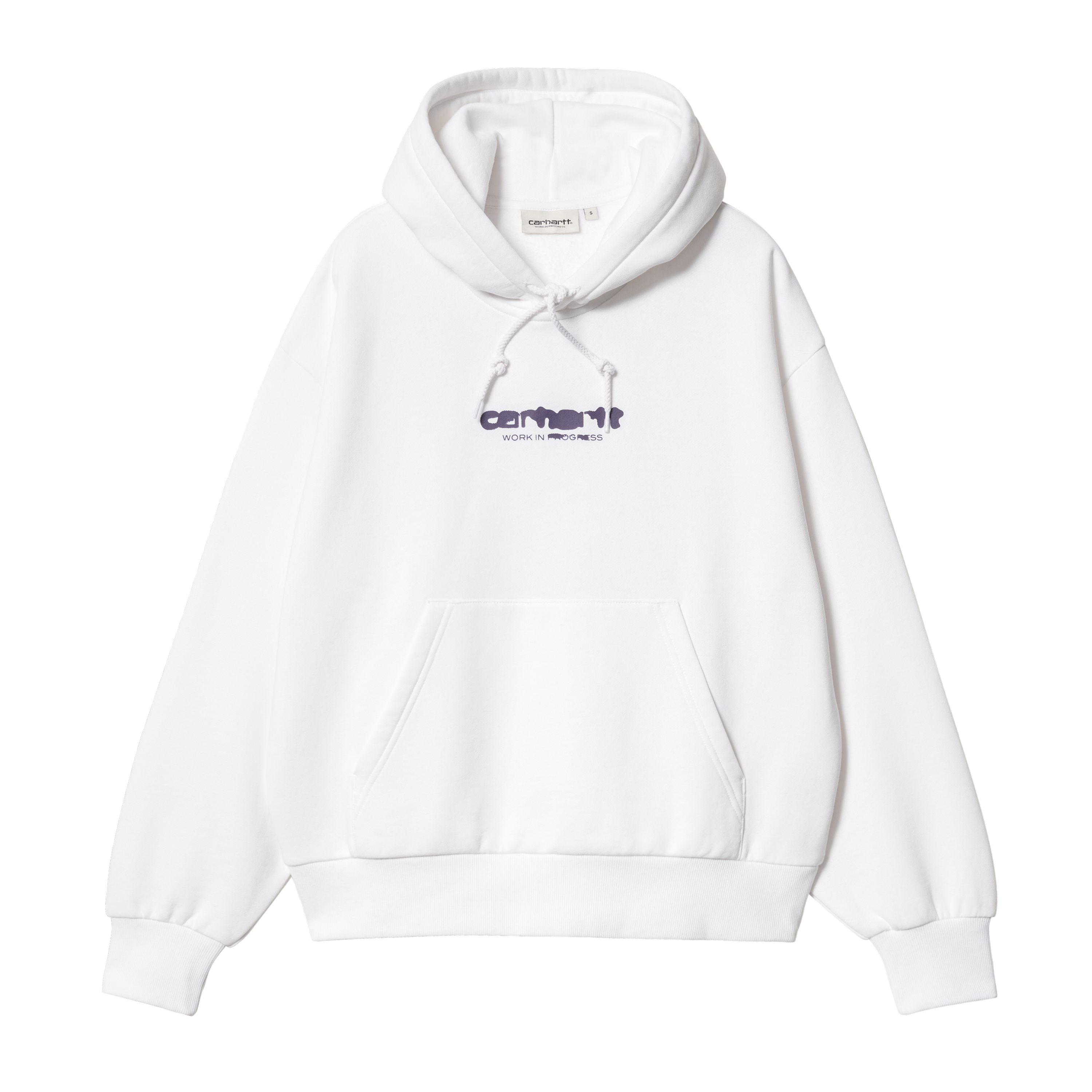 Carhartt WIP Women’s Hooded Ink Bleed Sweat in Weiß