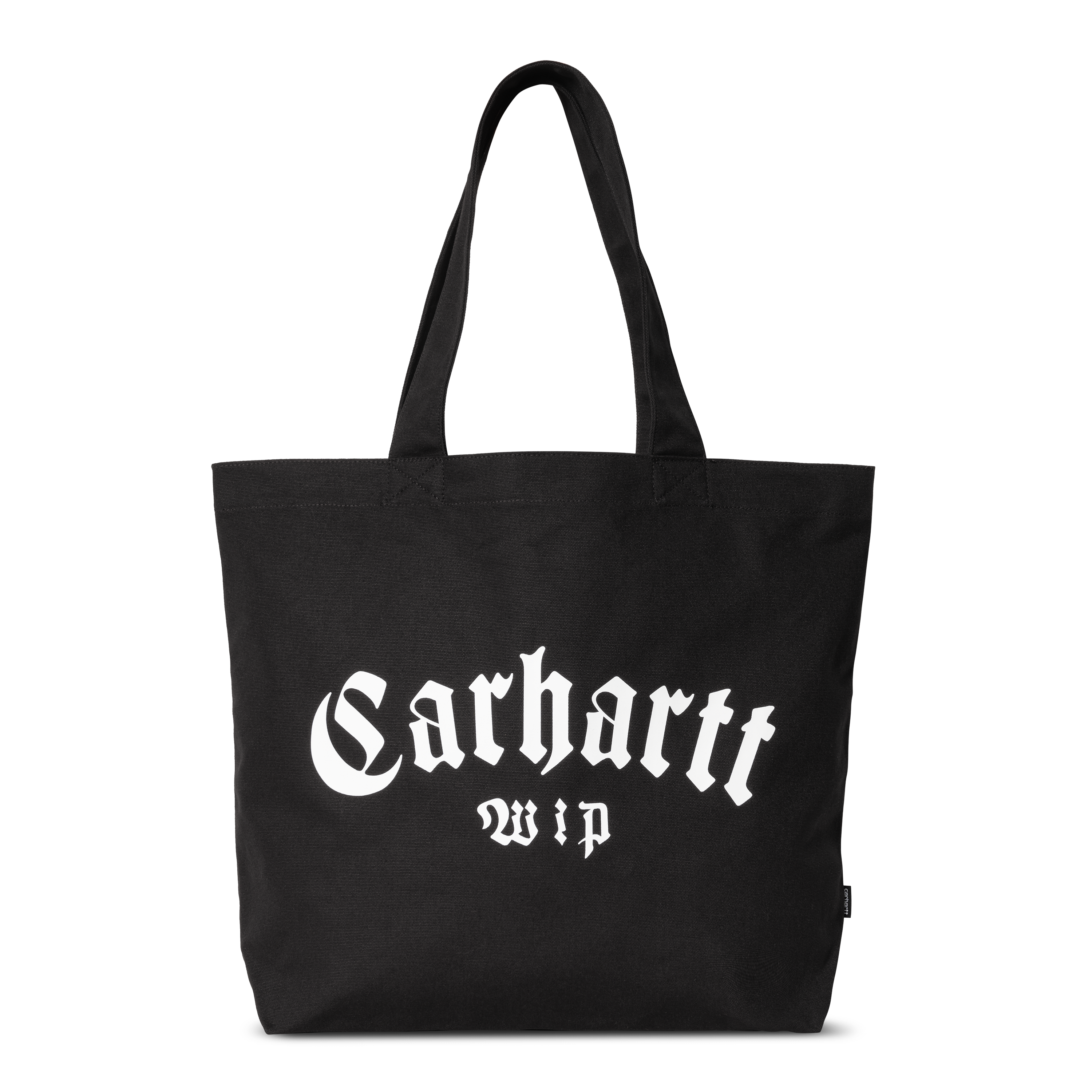 Carhartt WIP Canvas Graphic Tote Large in Black