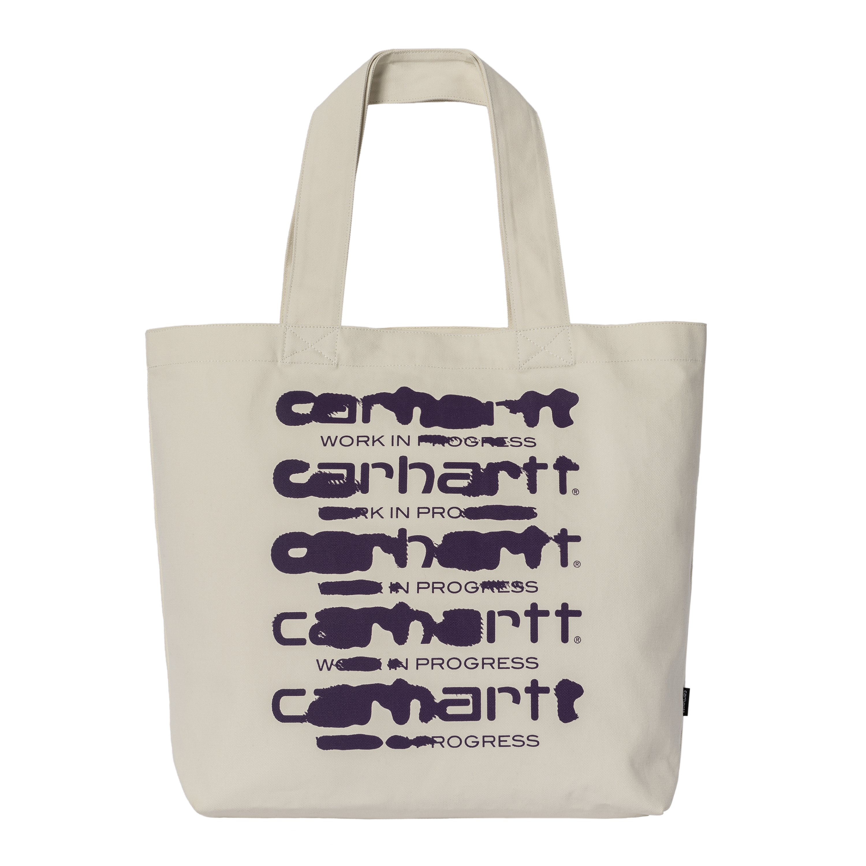 Carhartt WIP Canvas Graphic Tote Large em Branco