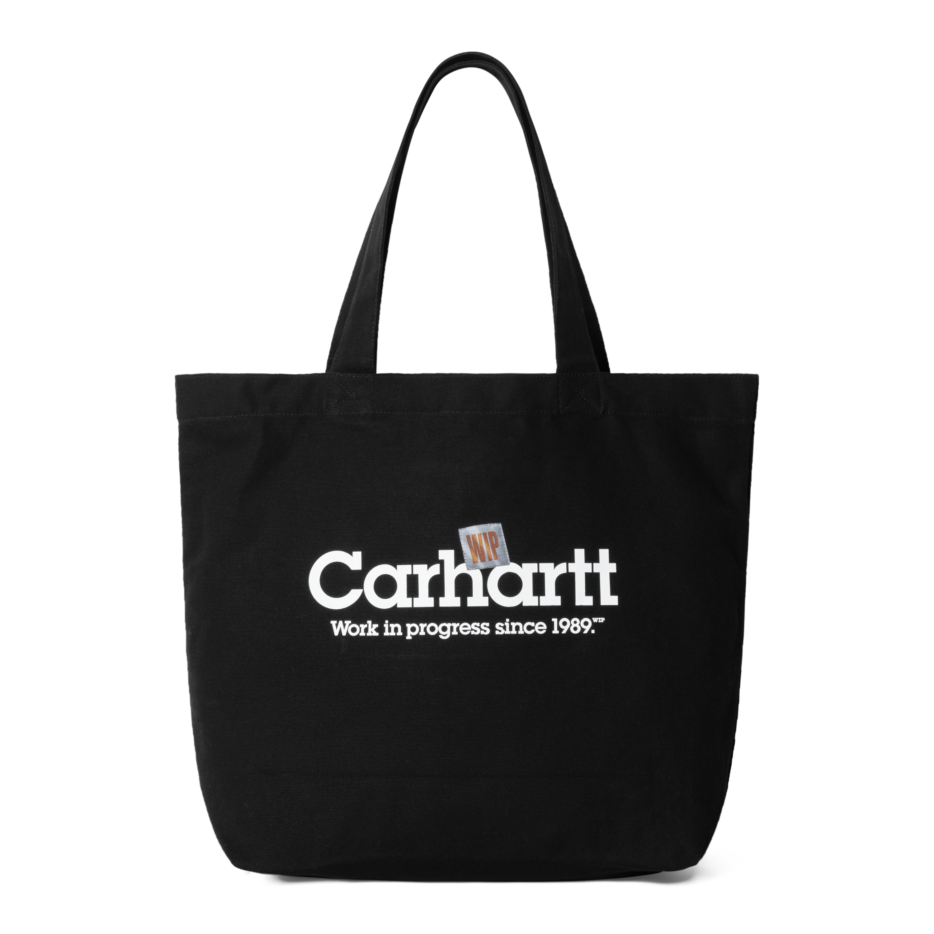 Carhartt WIP Canvas Graphic Tote Large in Black