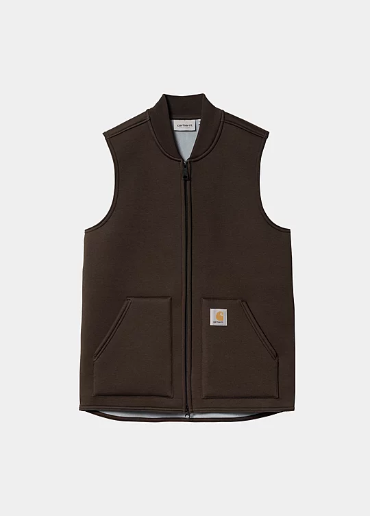 Carhartt WIP Car-Lux Vest in Brown