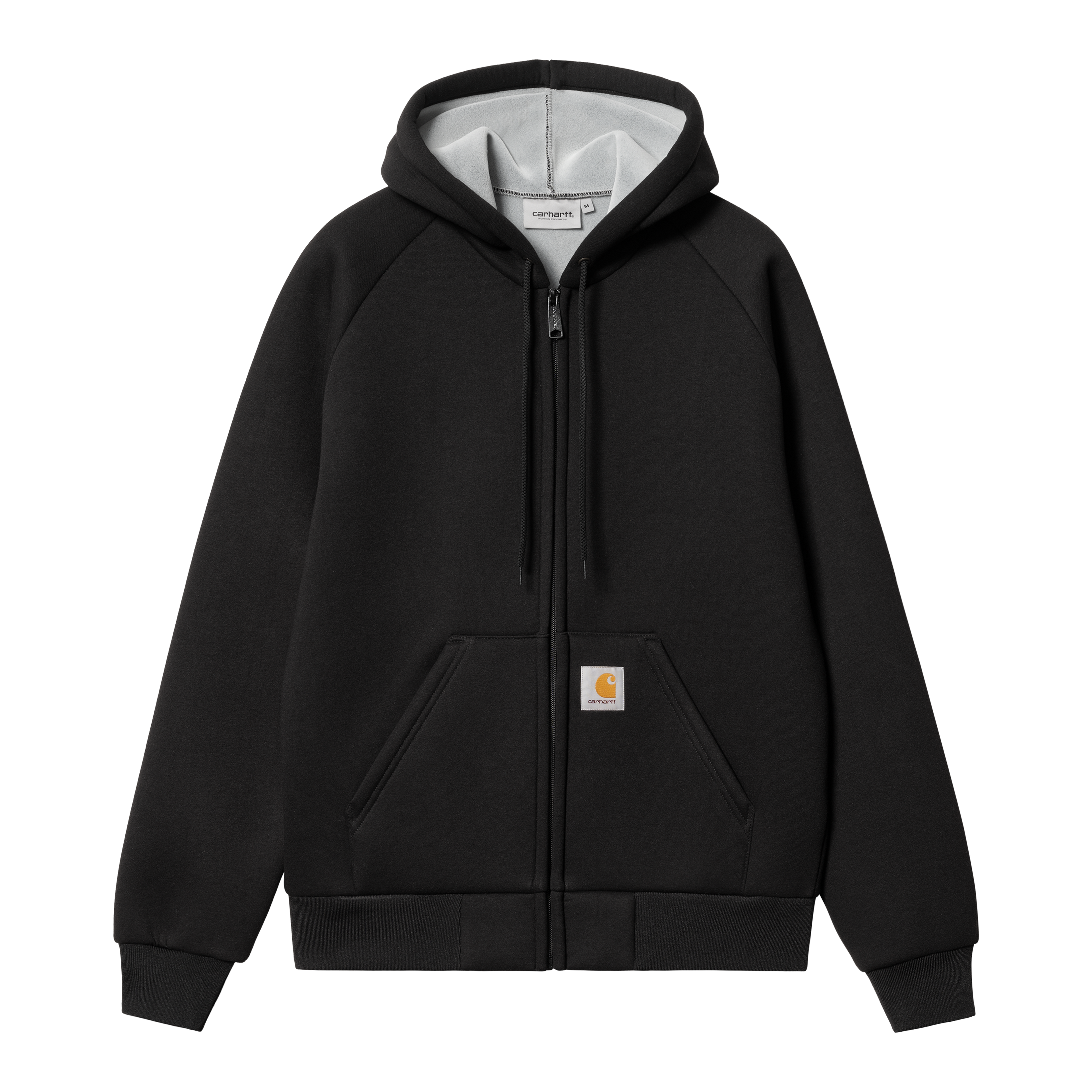 Carhartt WIP Car-Lux Hooded Jacket, Black / Grey | Official