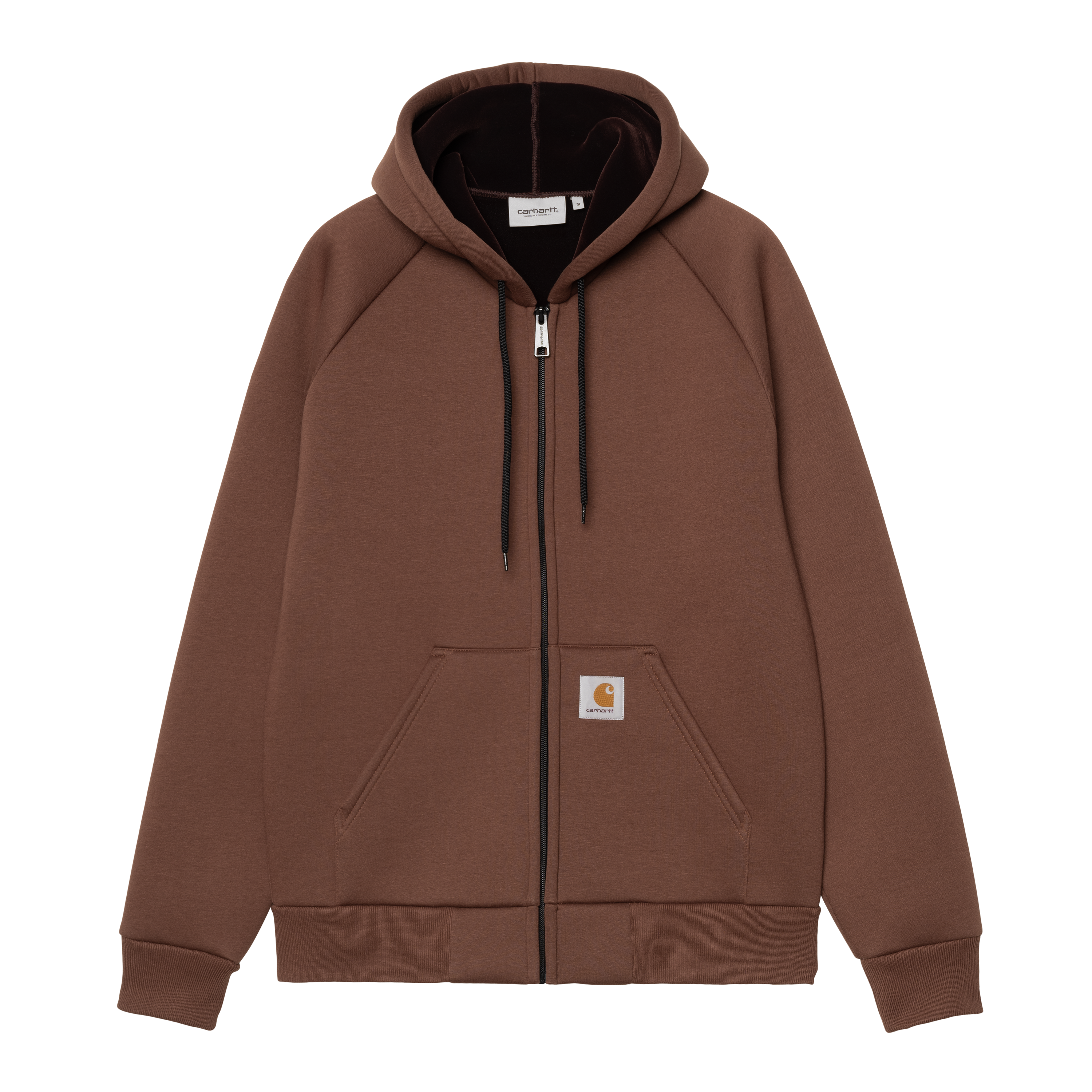 Carhartt WIP Car-Lux Hooded Jacket in Marrone