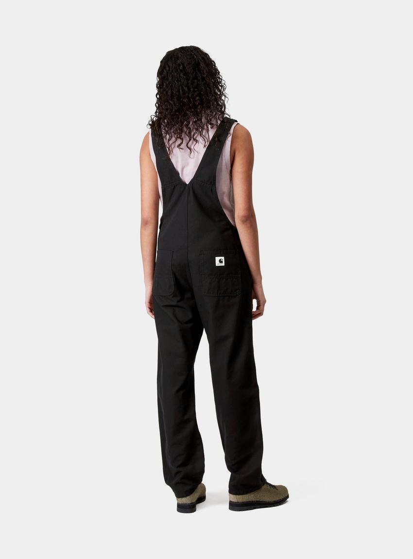 Carhartt WIP W' Bib Overall Straight, Black | Official Carhartt WIP W' Bib Overall Straight, Black | Official