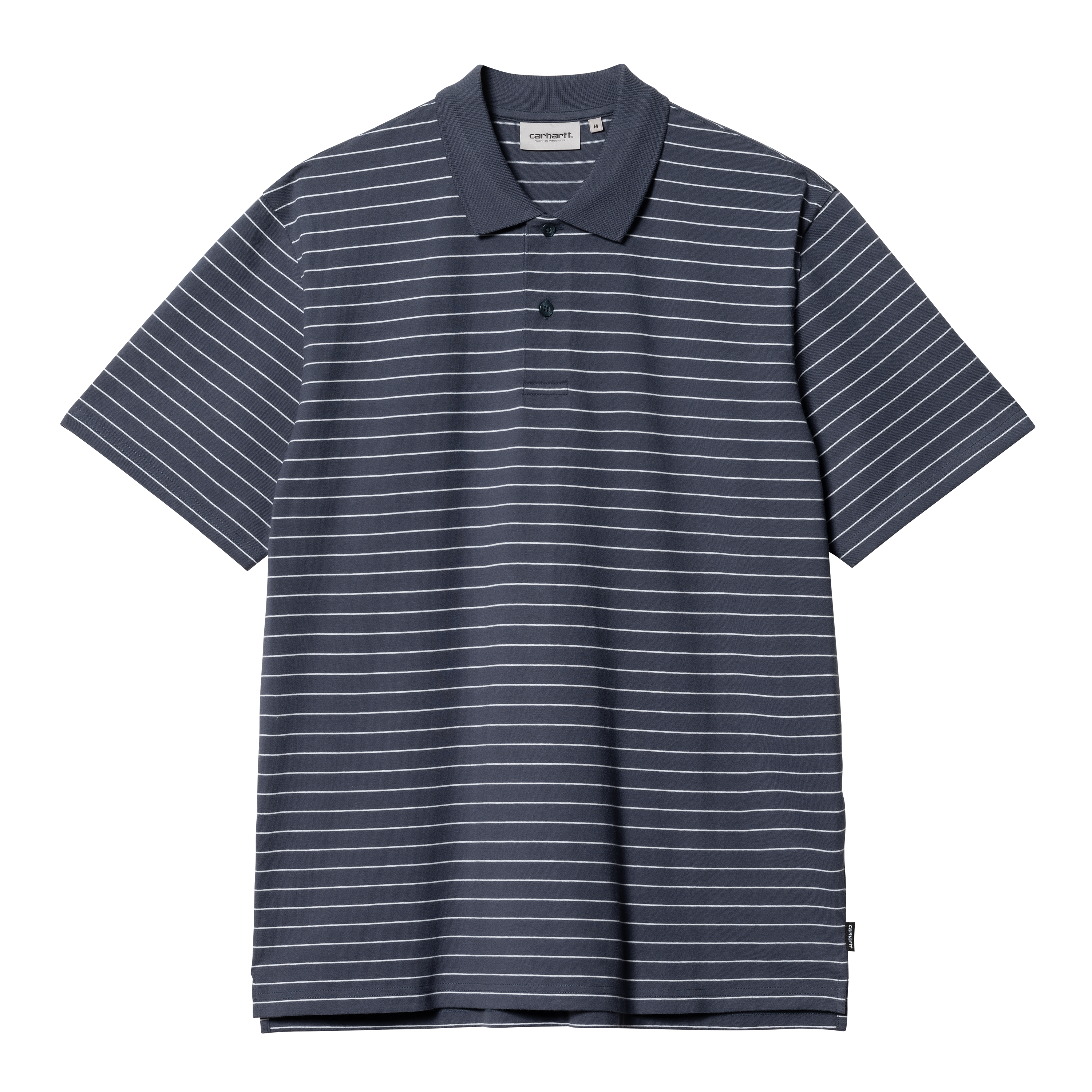 Carhartt WIP Short Sleeve Cason Polo in Blu