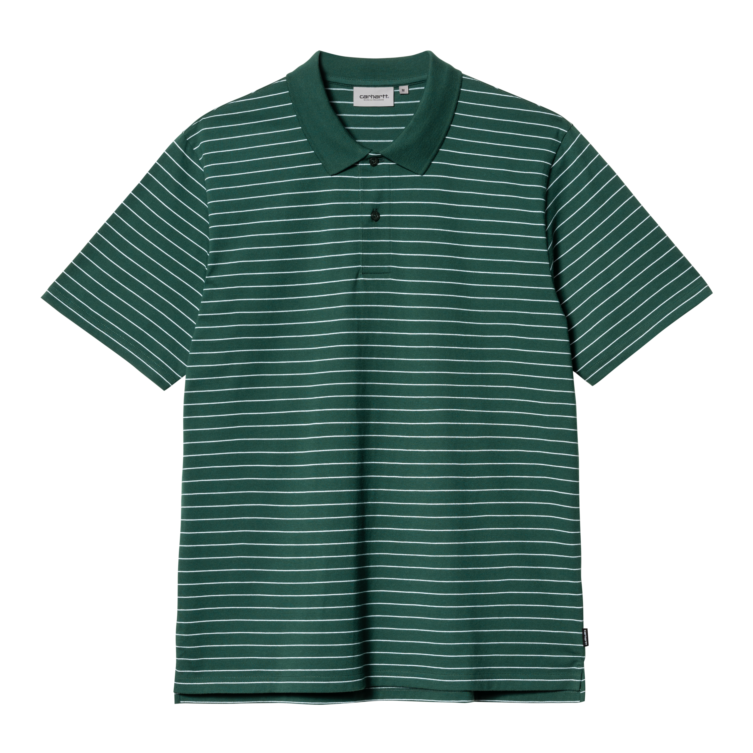 Carhartt WIP Short Sleeve Cason Polo in Verde