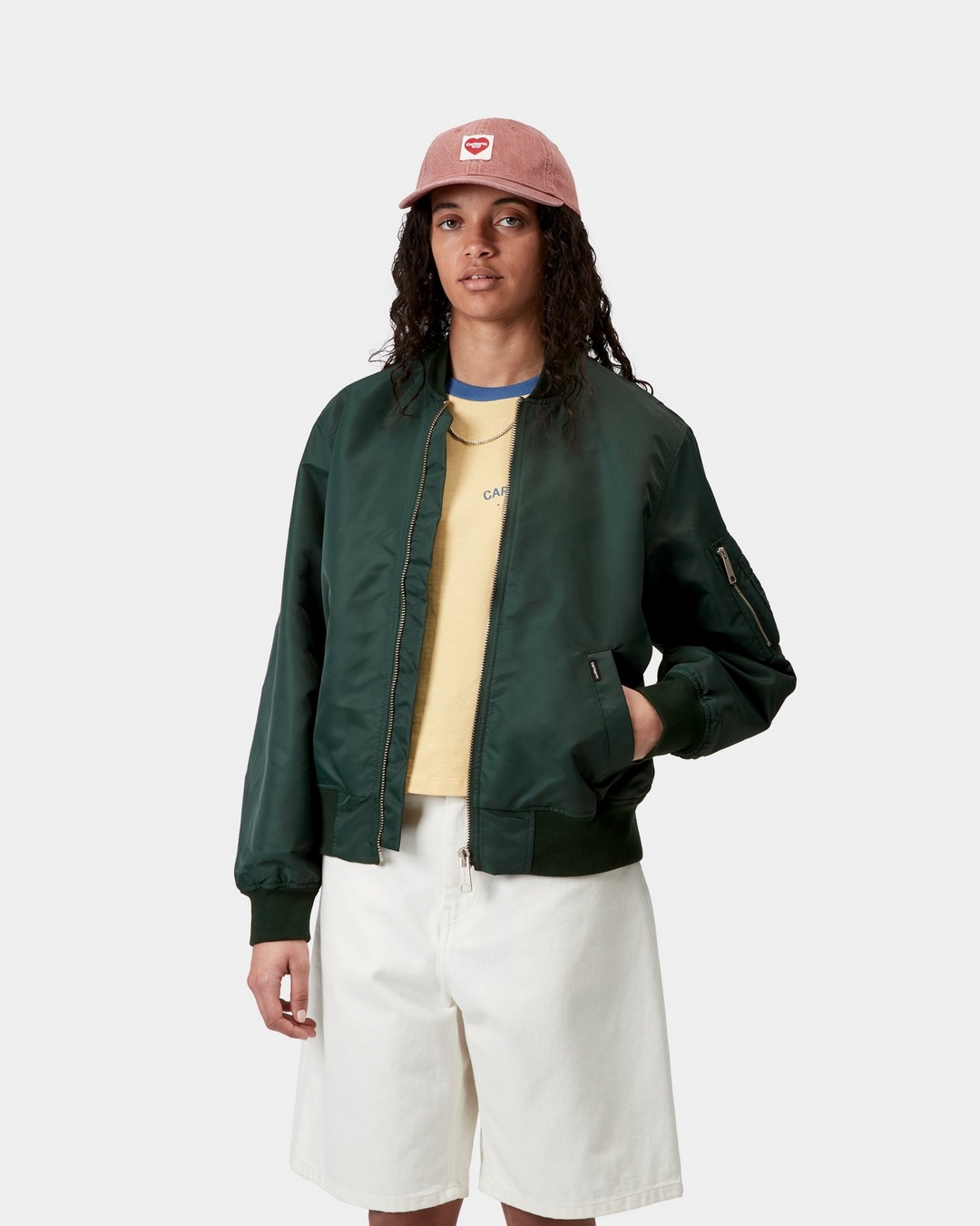 Carhartt WIP W' Otley Bomber, Conifer | Official Online Store Carhartt WIP W' Otley Bomber, Conifer | Official Online Store