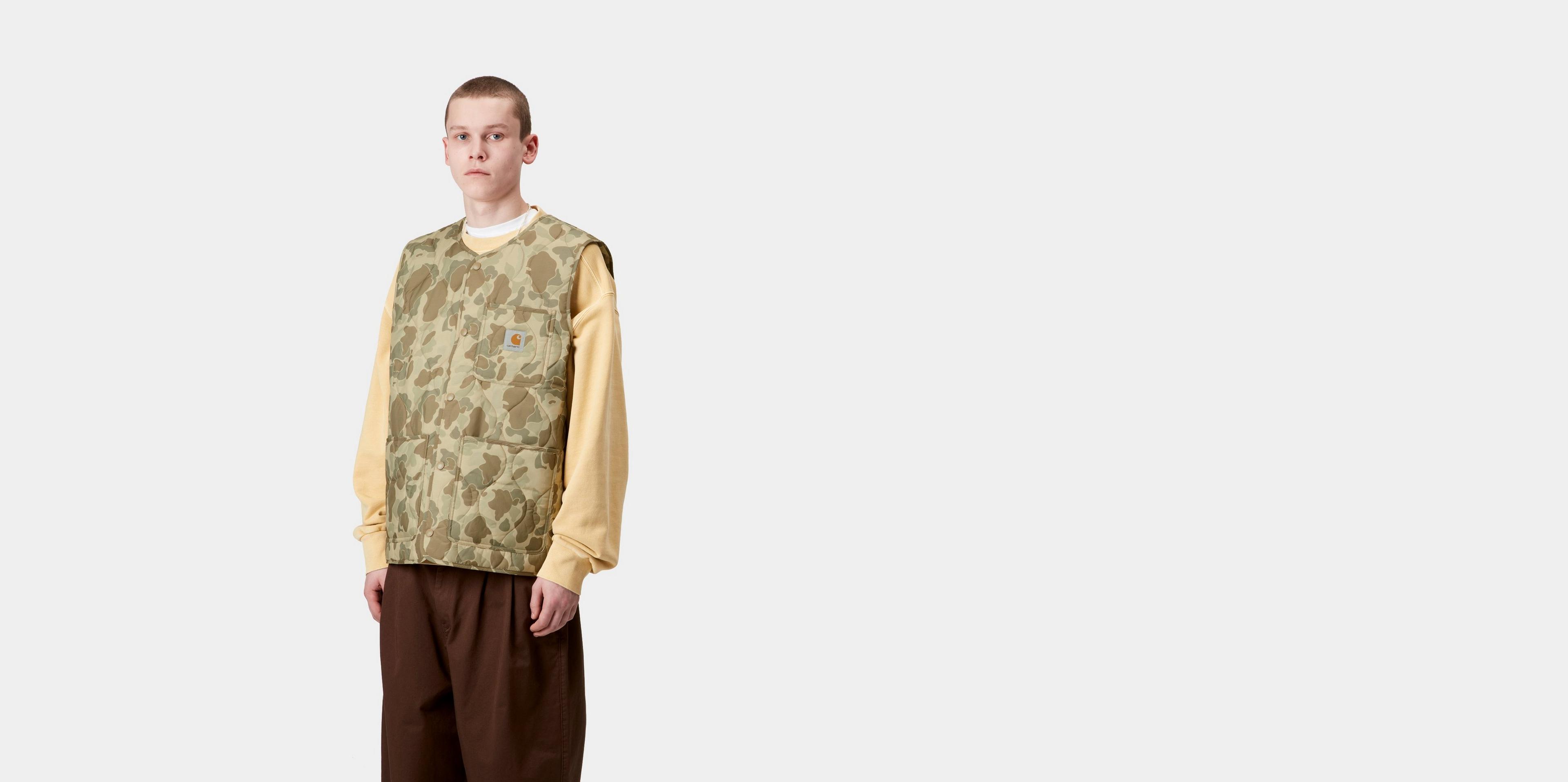 【関税&送料込】Carhartt Wip W Skyler Vest Camo Duck Desert Carhartt WIP® W' Skyler Vest - Camo Duck/ Desert – Little