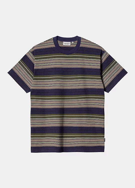 Carhartt WIP Short Sleeve Coby T-Shirt em Púrpura