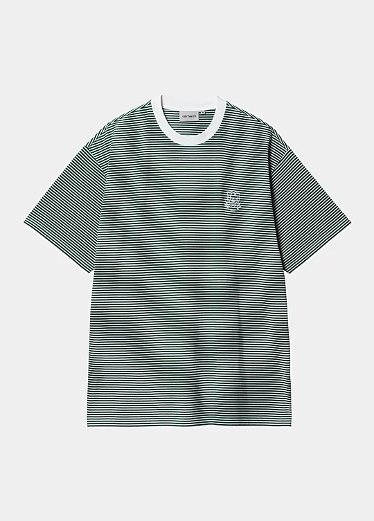Carhartt WIP Short Sleeve Fairley T-Shirt in Verde