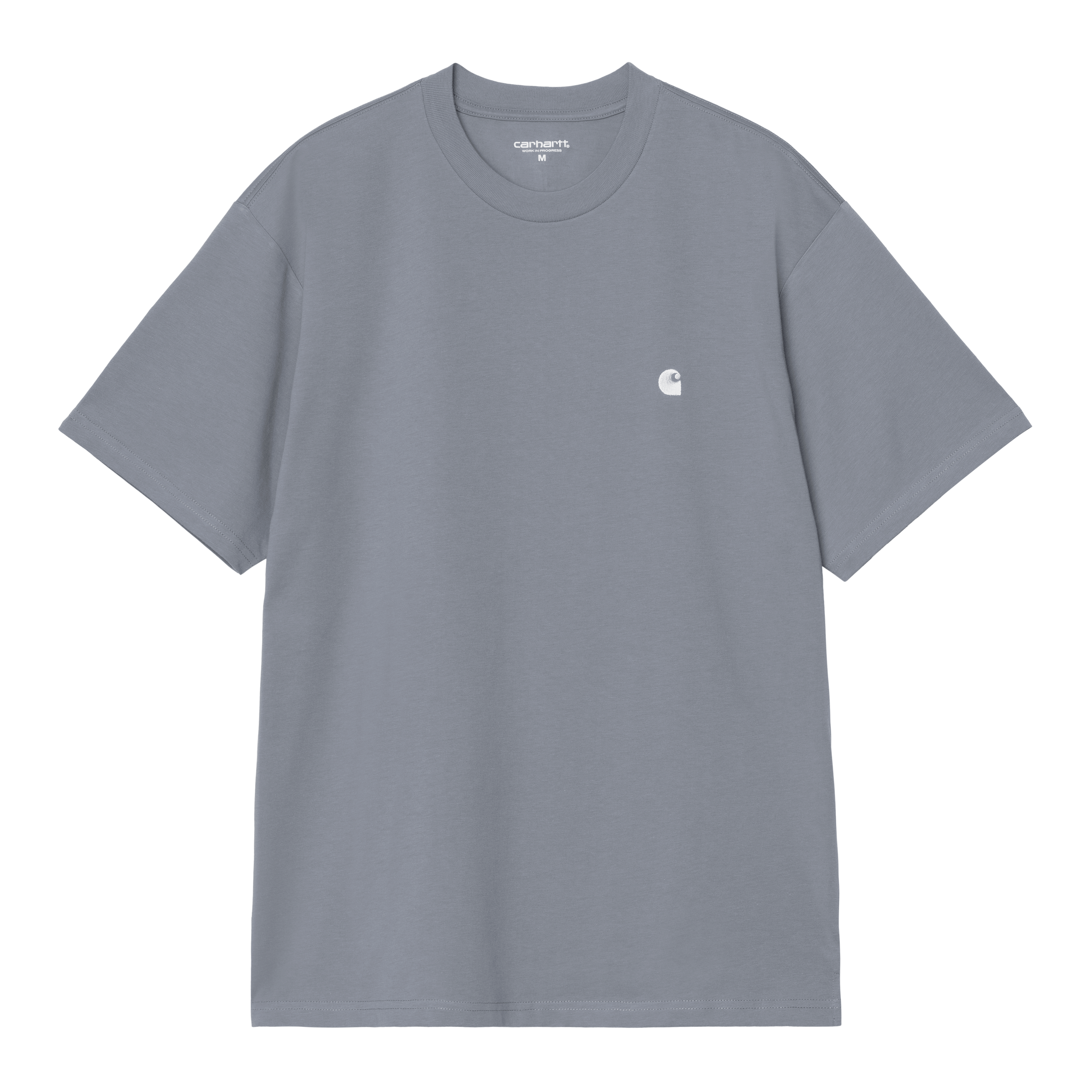 Carhartt WIP S/S Madison T-Shirt, Shady Blue / White | Official