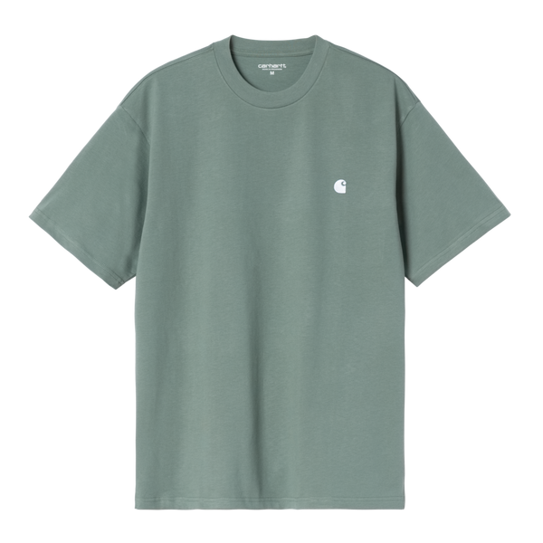 S/S Madison T-Shirt Shady Green / White