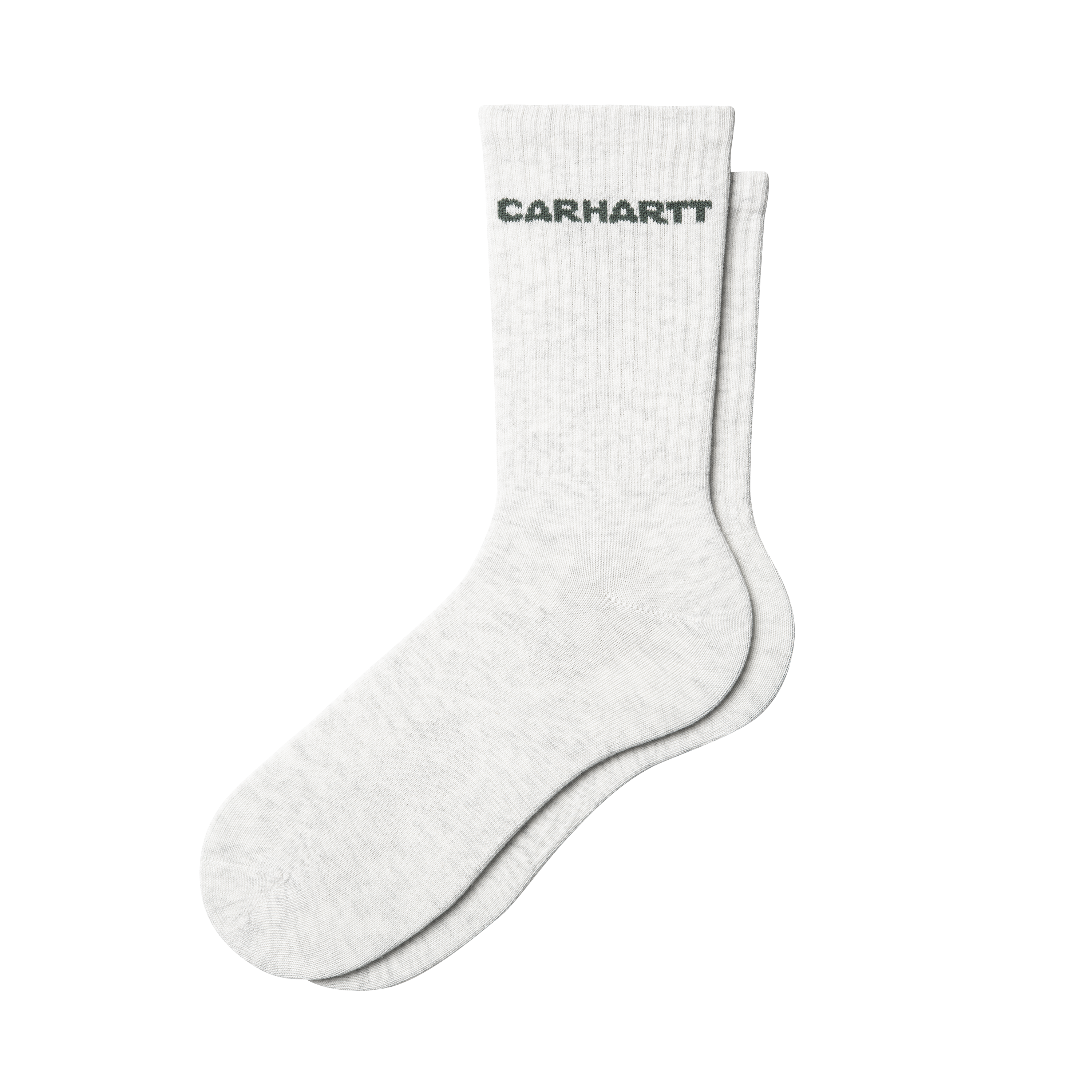 Carhartt WIP W' Link Socks Ash Heather / Velvet Green | grey | 3540 | women