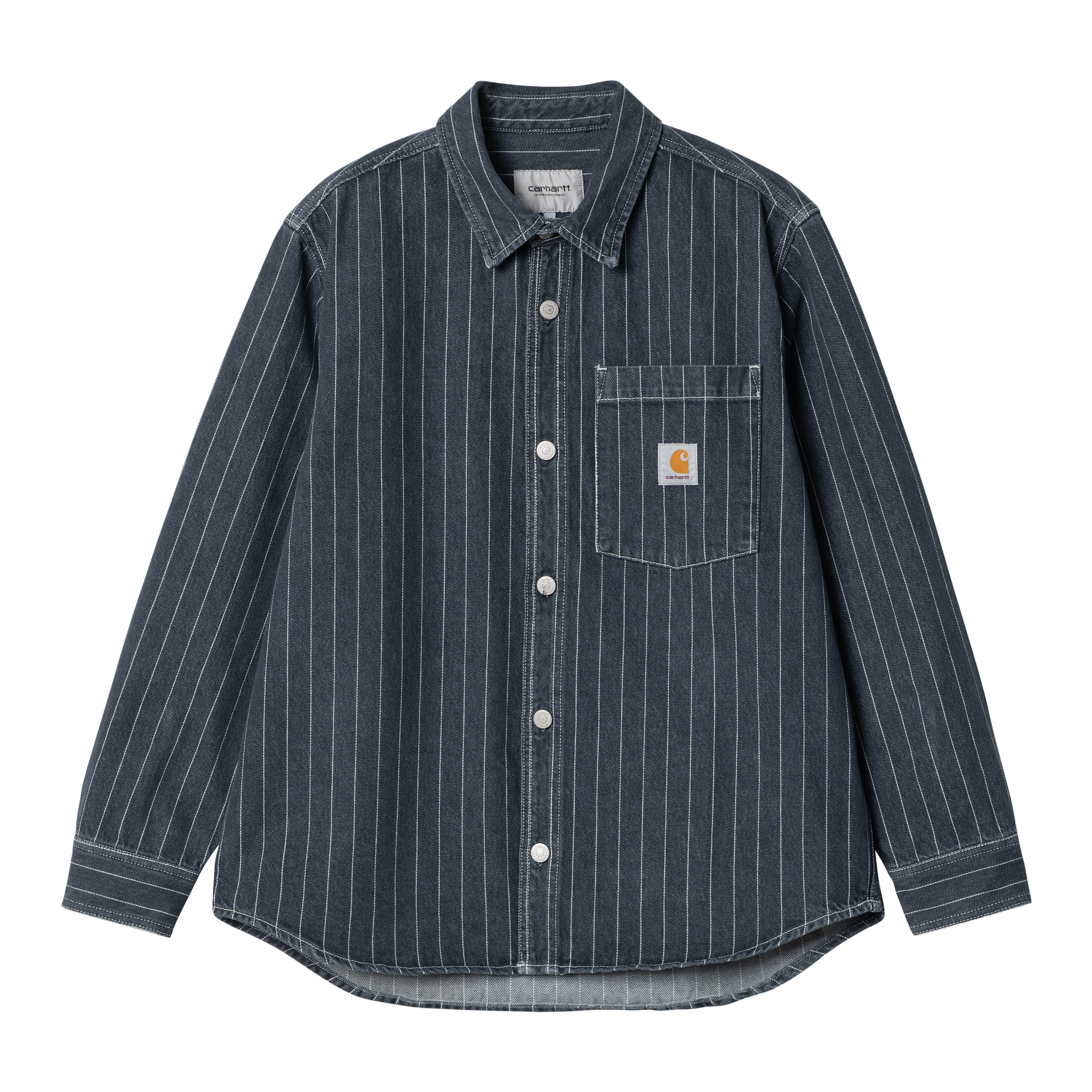 Carhartt WIP Orlean Shirt Jac in Blu