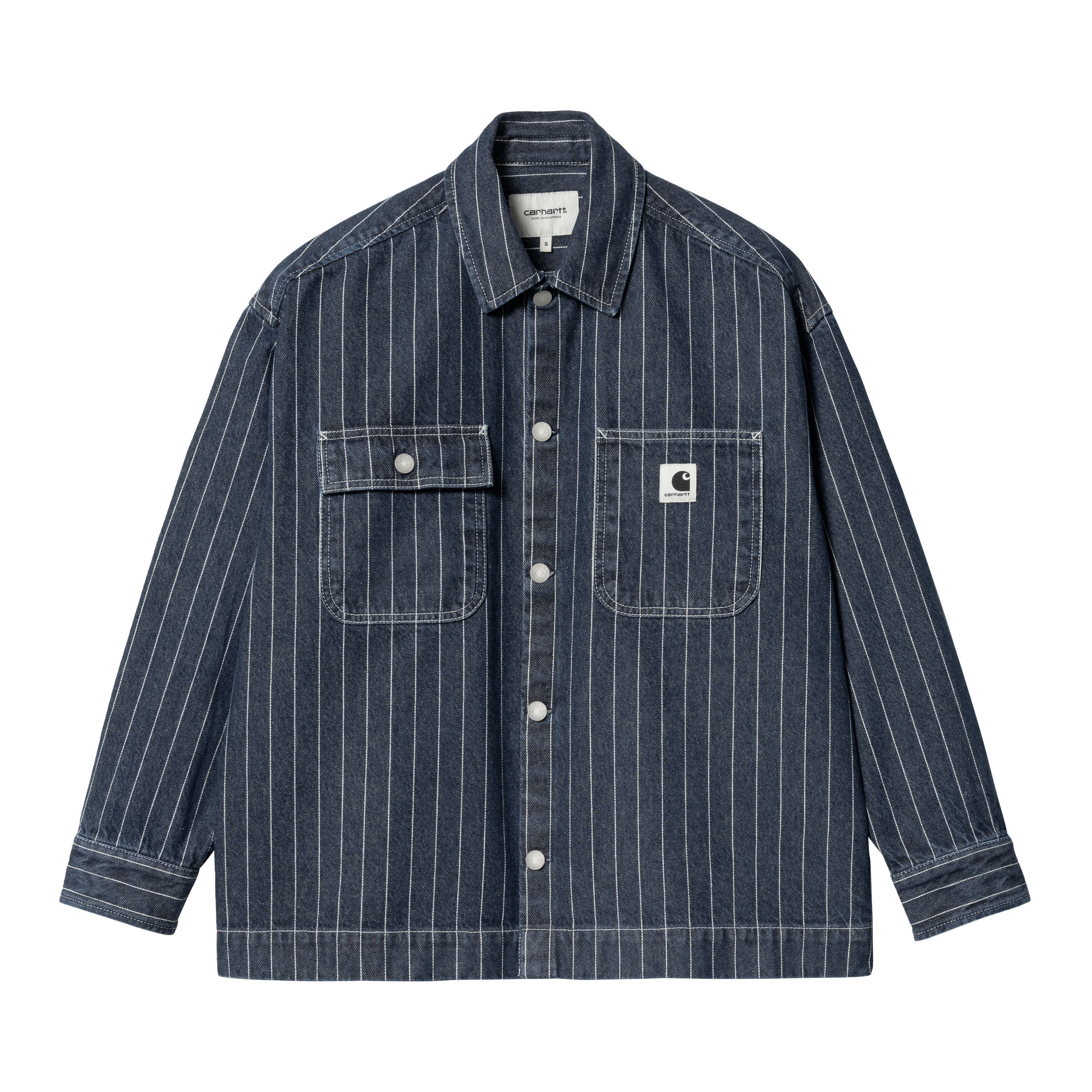 Carhartt WIP Women’s Orlean Shirt Jac in Blu