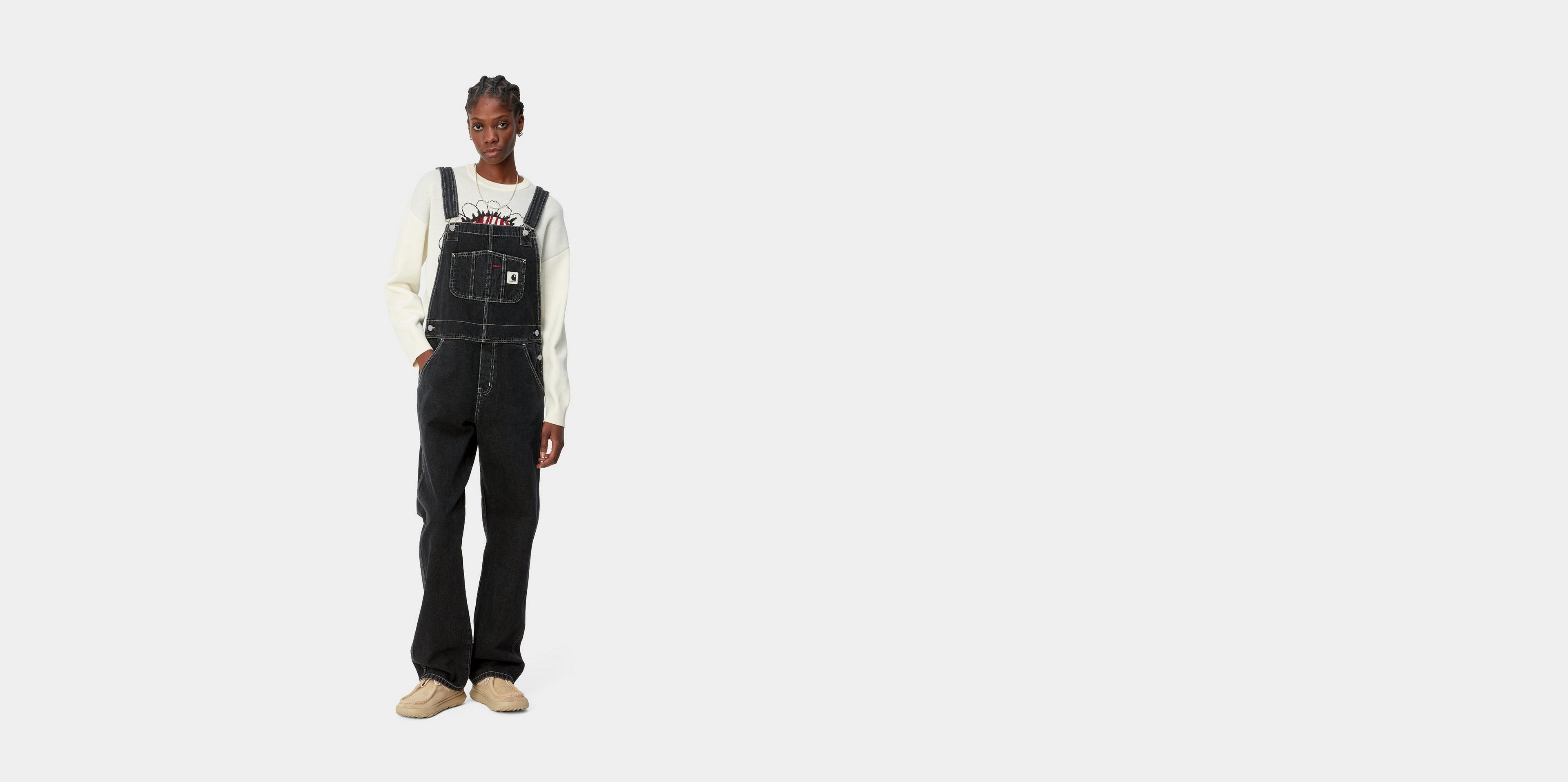 Carhartt wip Bib overall オーバーオール ブラック S Carhartt WIP カーハート メンズ ビブ オーバーオール ブラック