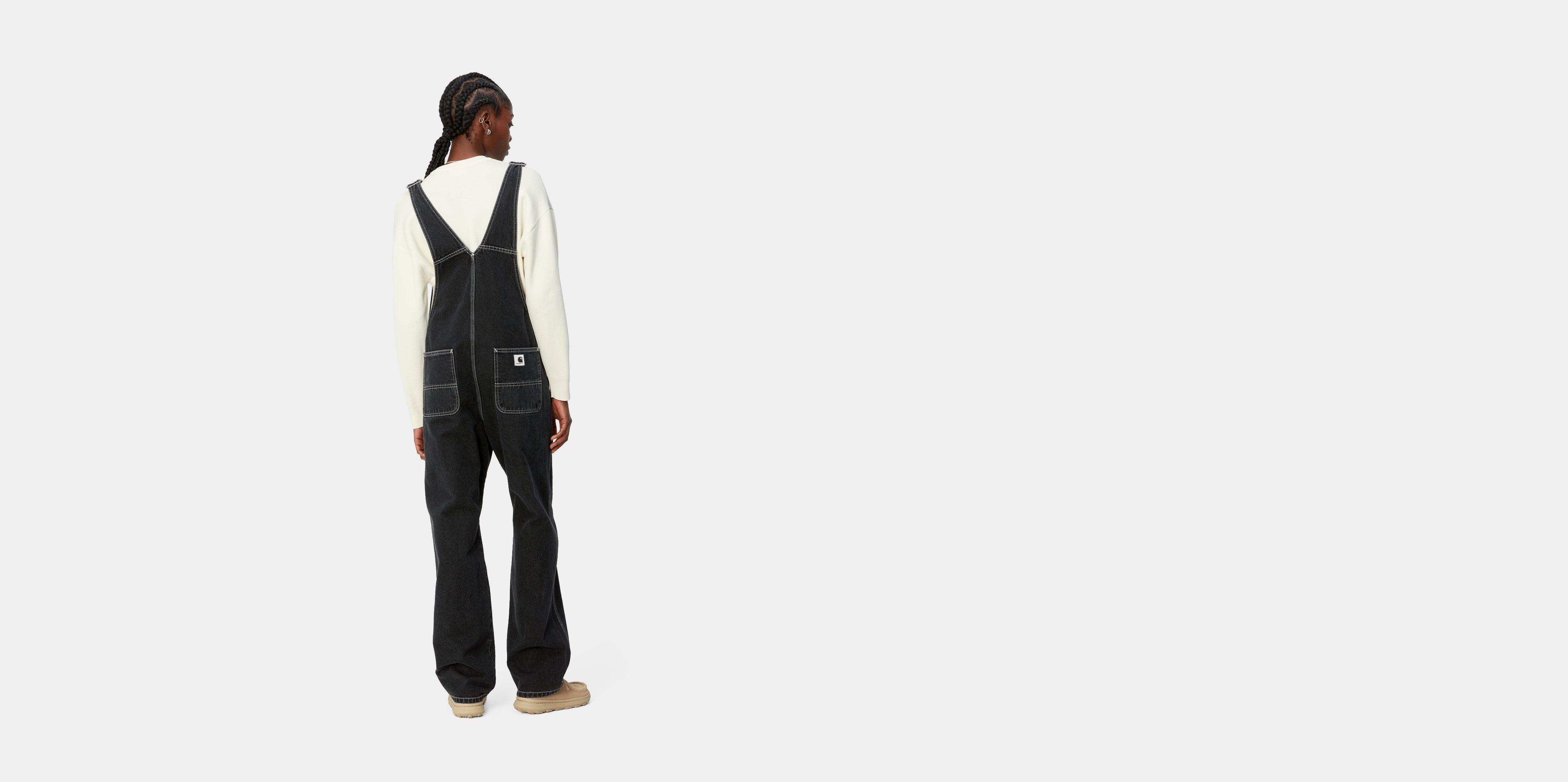 Carhartt WIP W' Bib Overall Straight, Black | Official
