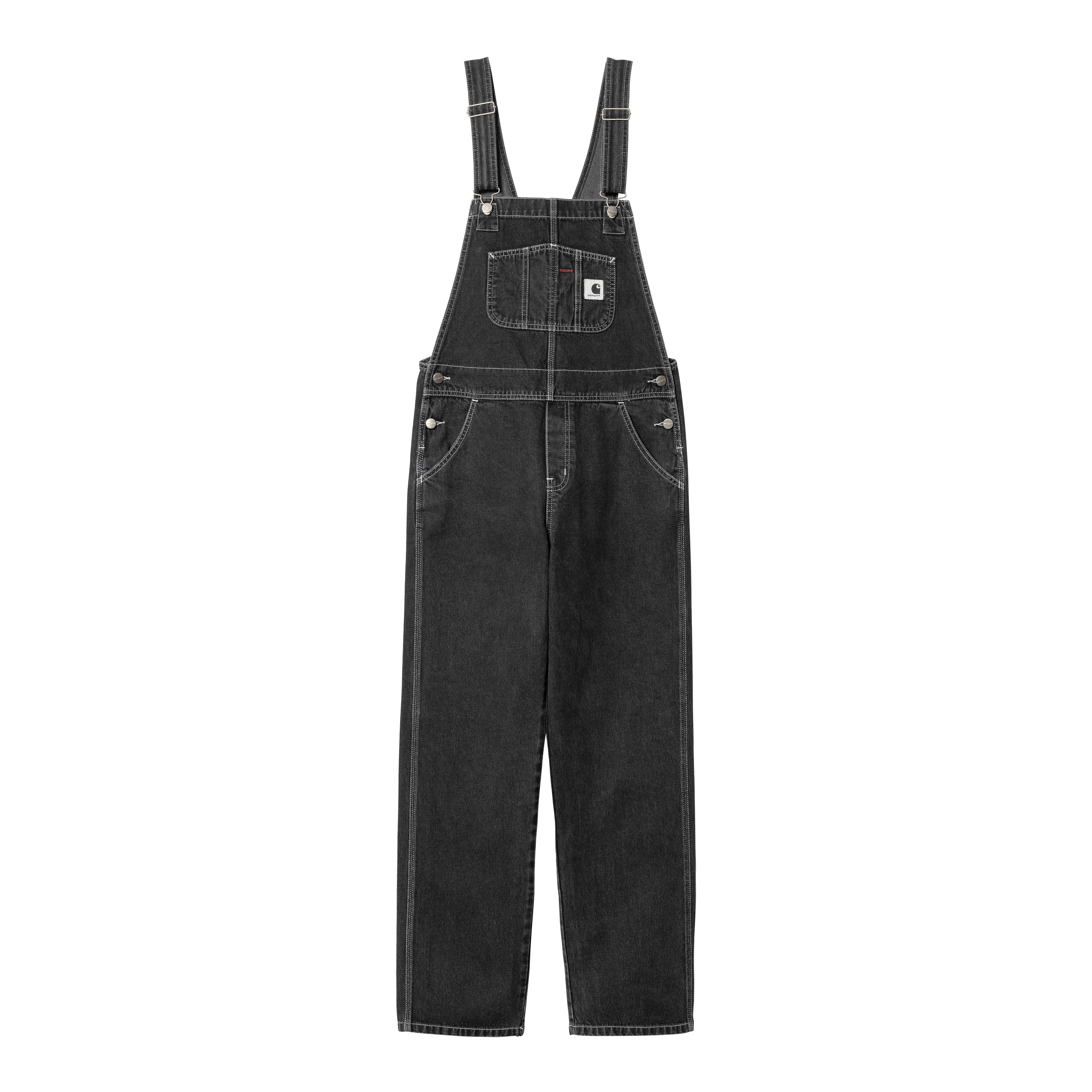 Carhartt WIP W' Bib Overall Straight, Black | Official Online Store