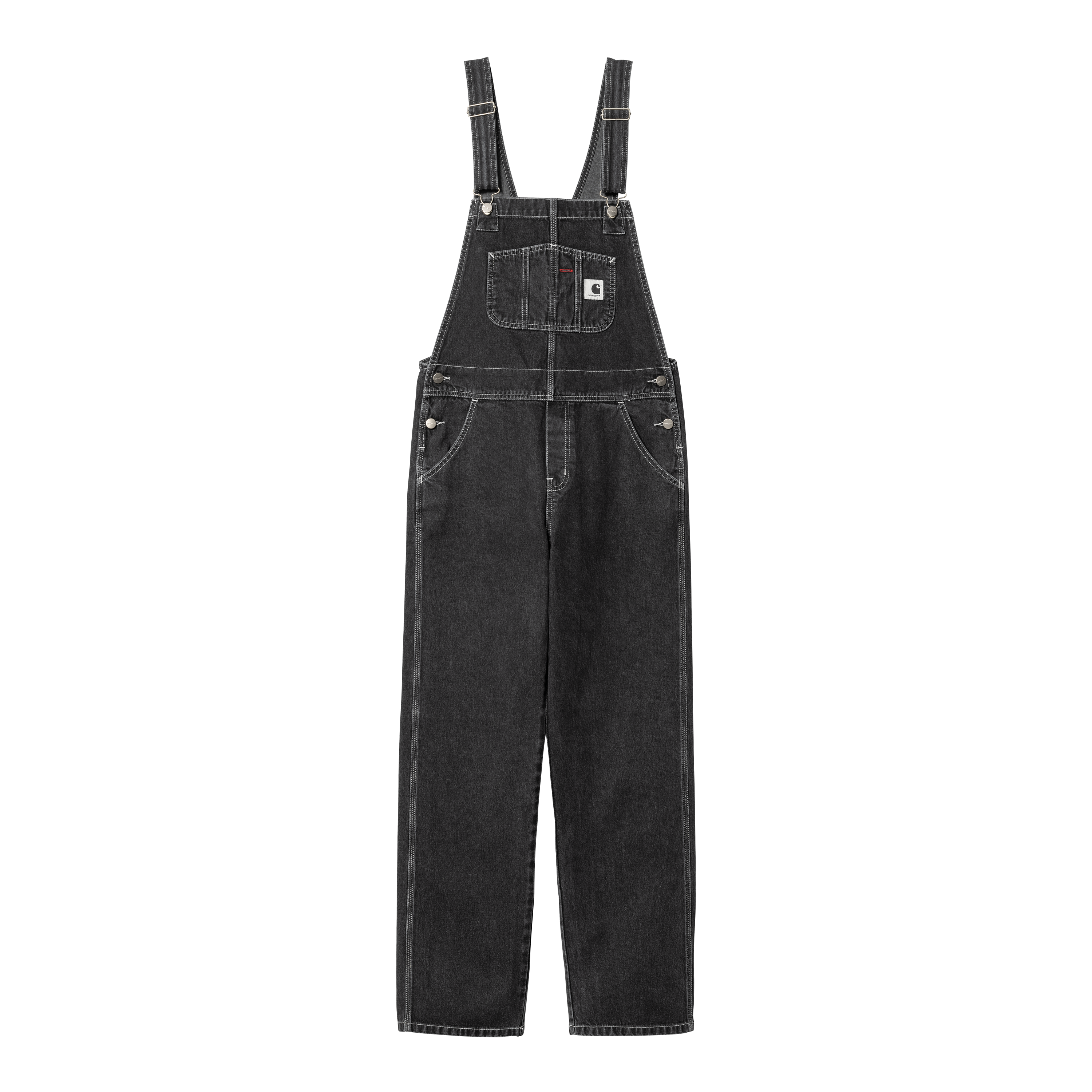 Carhartt WIP Women’s Bib Overall Straight in Black