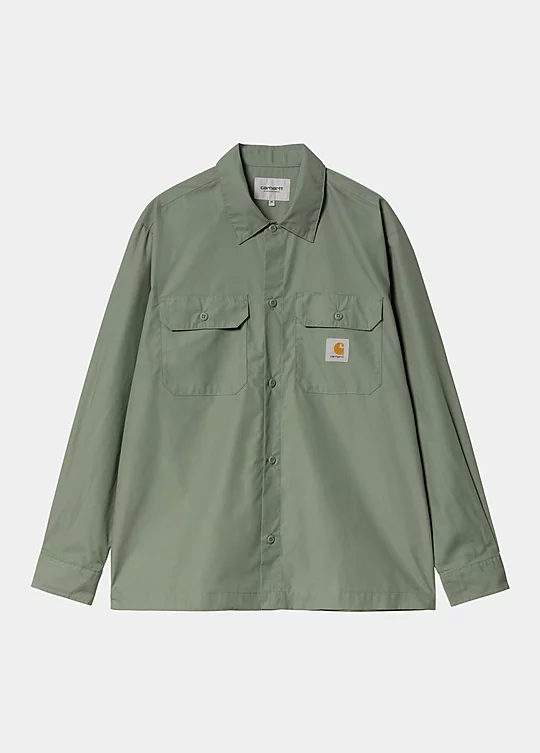 Carhartt WIP Long Sleeve Craft Shirt in Green